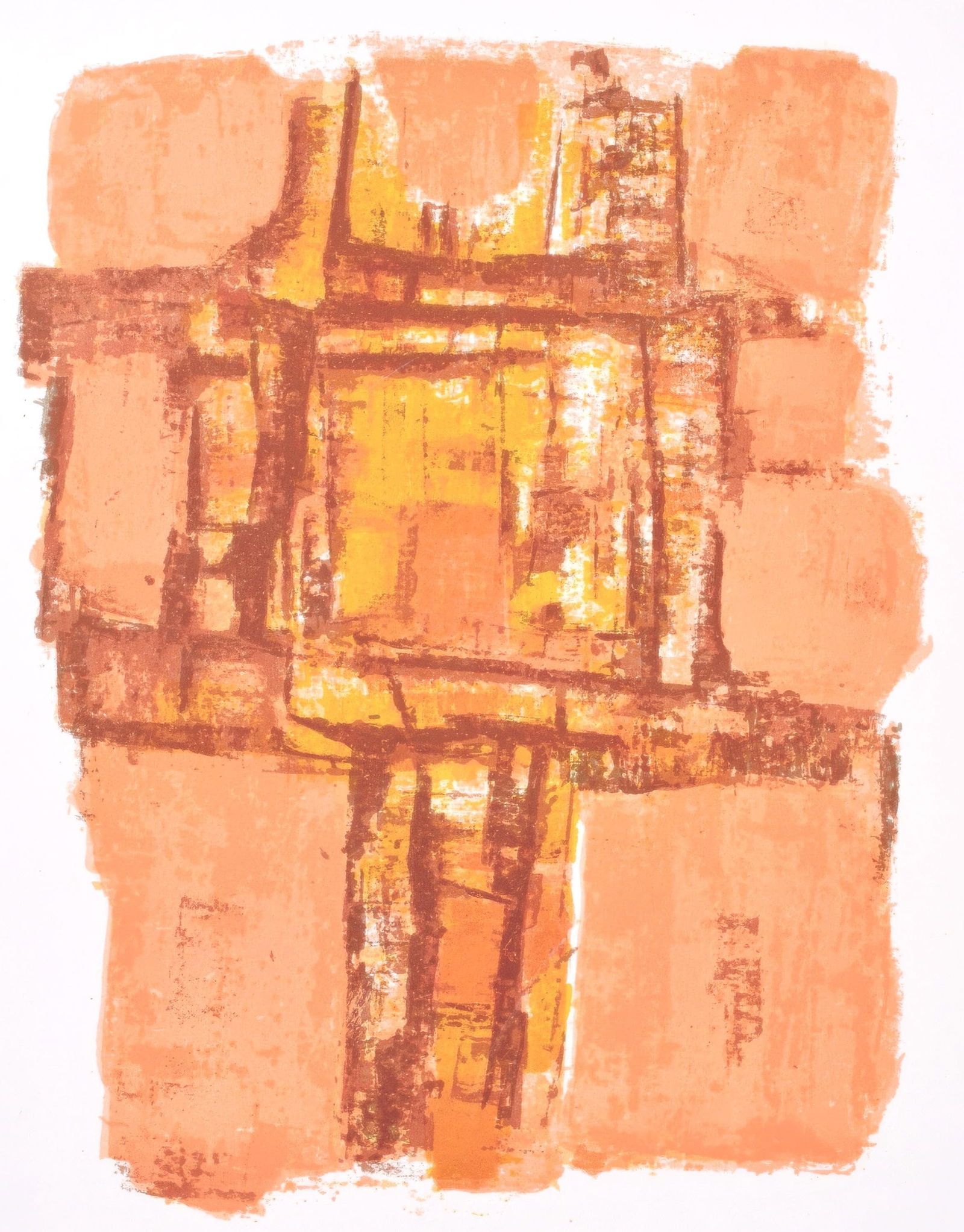 Orlando Pelayo, Composition, Œuvres completes d'Albert Camus, Limited Edition Lithograph (1 of 4)