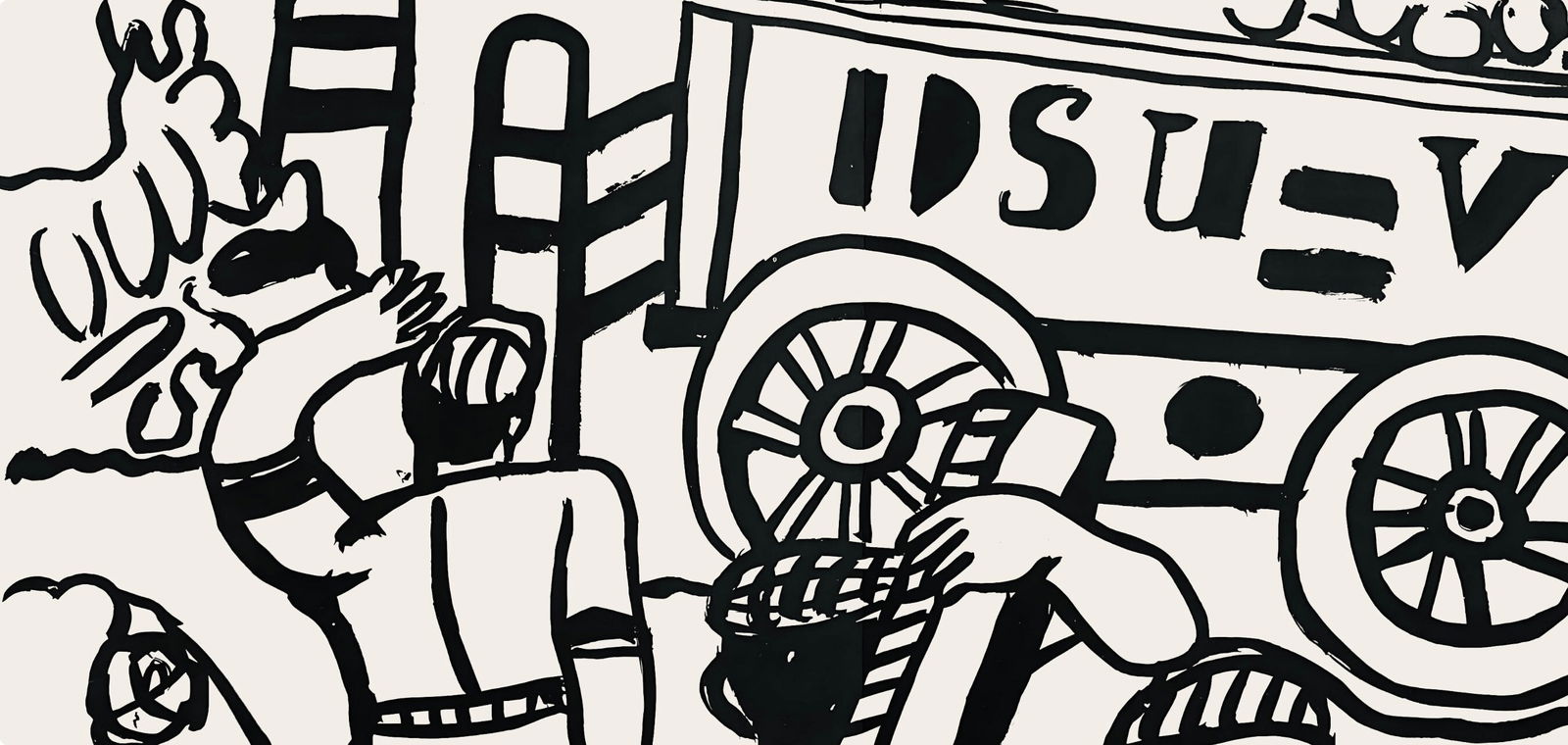 Fernand Leger, Composition, mes voyages - 4