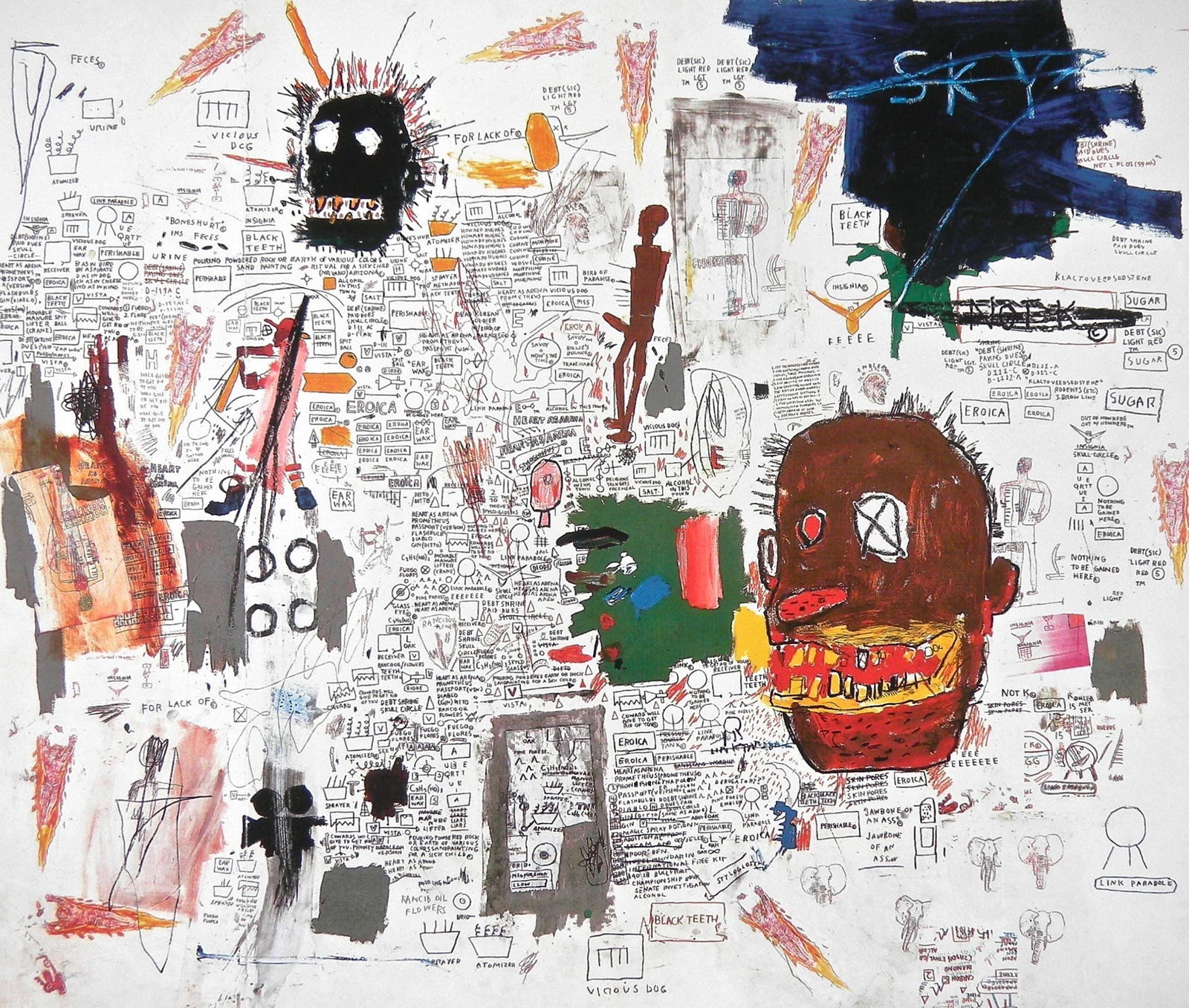 Jean-Michel Basquiat, Untitled, Official Edition Archival Pigment Print (1 of 4)