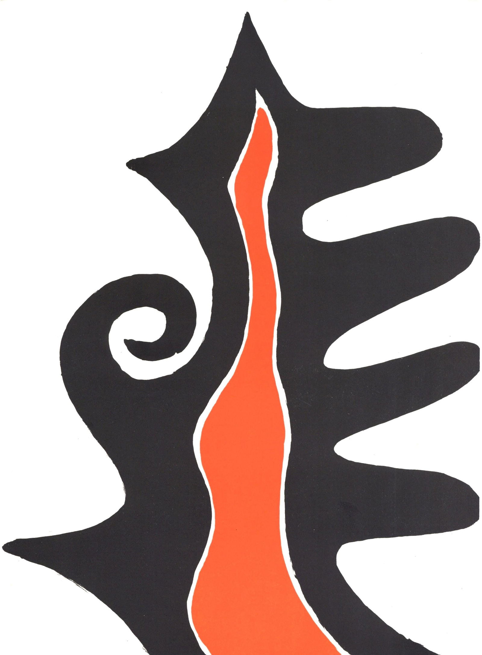 Alexander Calder, Composition, Derriere le miroir, Limited Edition Lithograph (1 of 4)