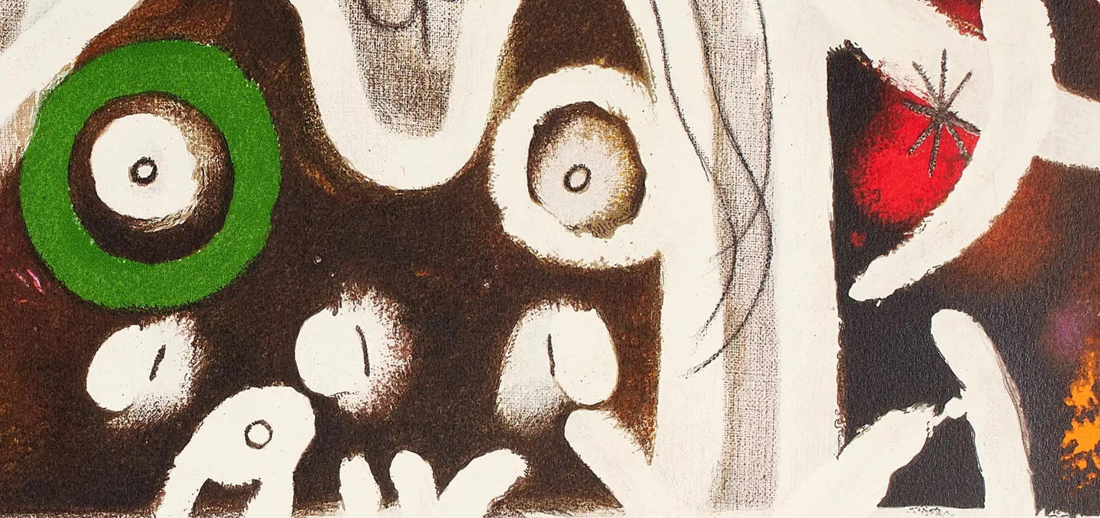 Joan Miro, Composition, Limited Edition Lithograph - 4