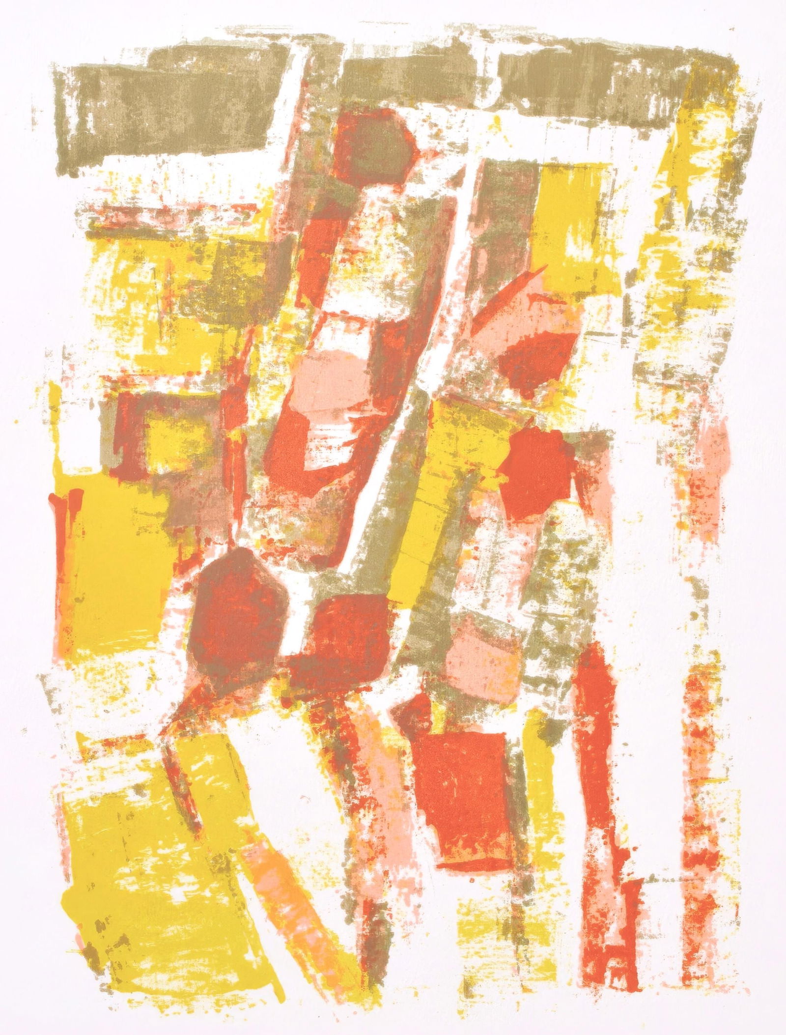 Orlando Pelayo, Composition, Œuvres completes d'Albert Camus, Limited Edition Lithograph (1 of 4)