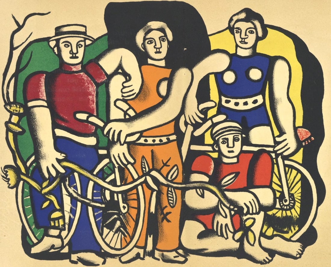 Fernand Leger, Composition, Mon ami Leger, Limited Edition Lithograph (1 of 4)