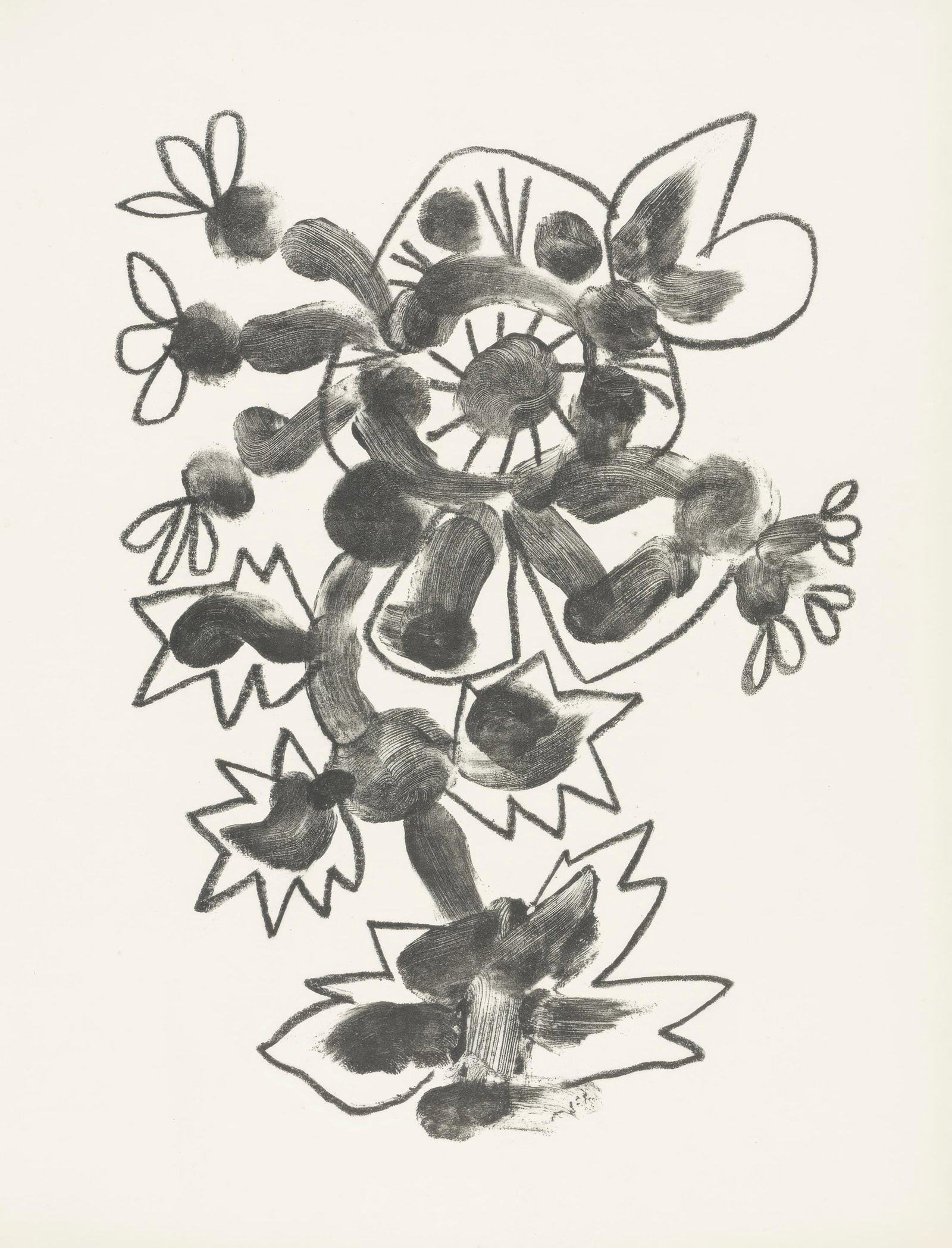 Pablo Picasso, Untitled, from In living memory, Limited Edition Lithograph, 1950 (1 of 4)
