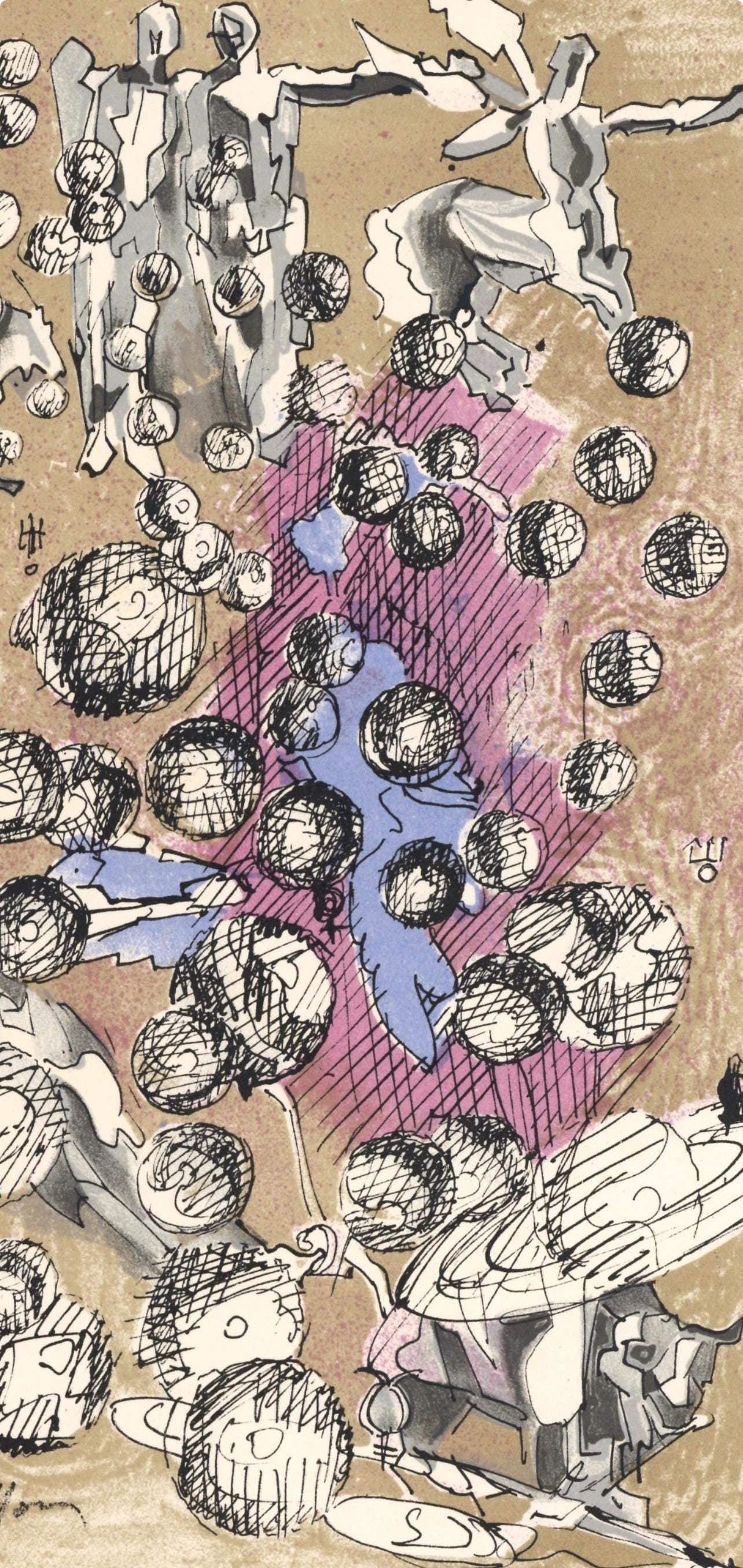 Jacques Villon, Composition, XXe siecle, Limited Edition Lithograph - 2