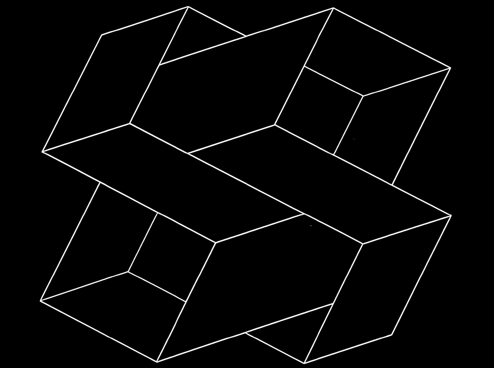 Josef Albers, Composition, Josef Albers Zeichnungen Drawings, Limited Edition Lithograph (1 of 4)