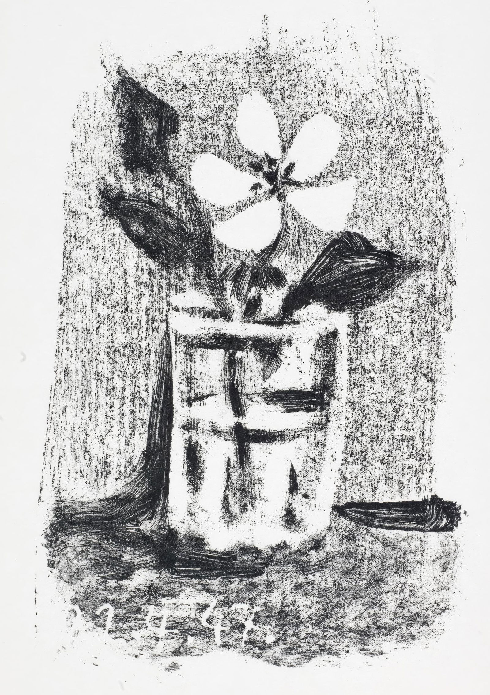 Pablo Picasso, Flowers in a Glass no 6, from Picasso Lithographe II, 1947-1949, Limited Edition (1 of 4)