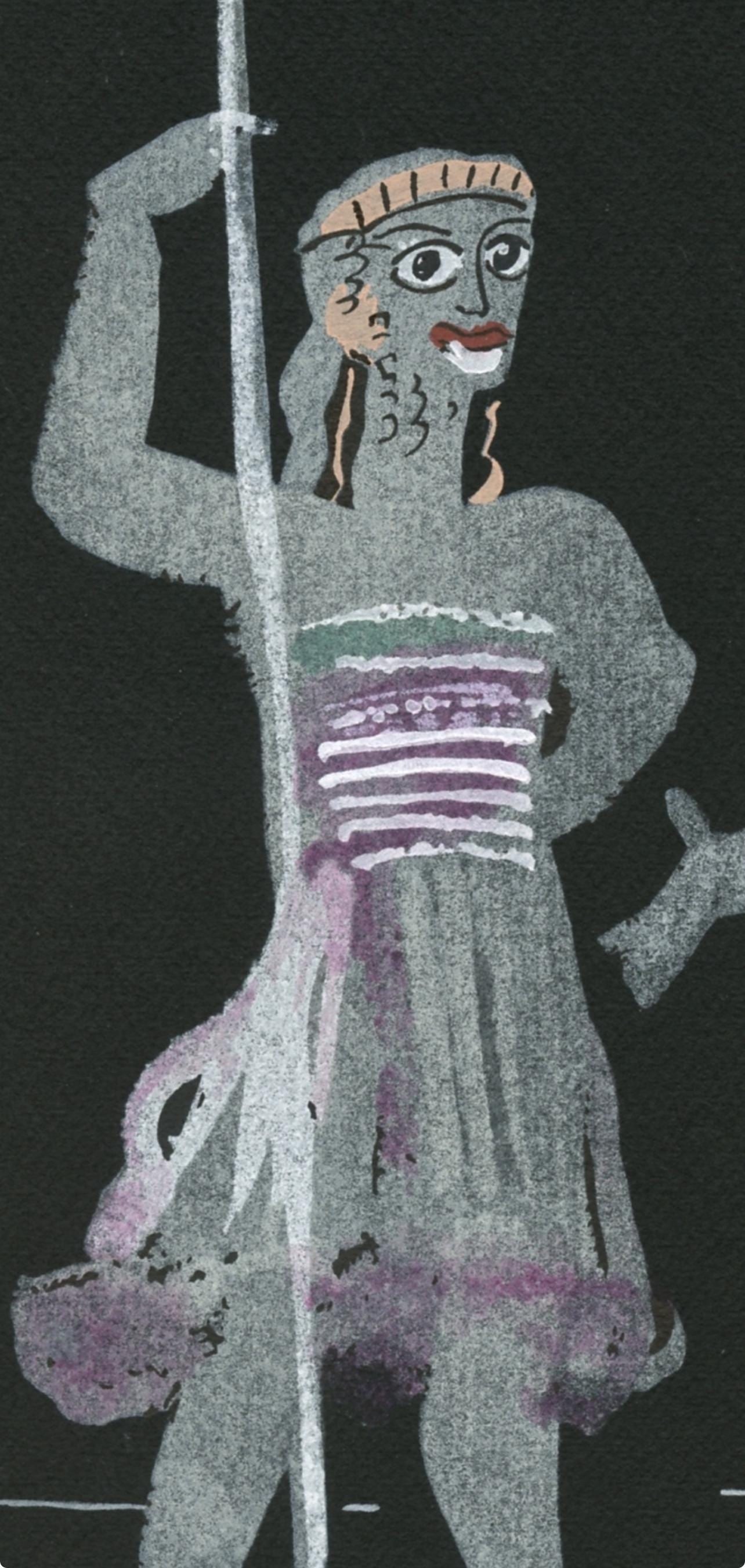 Andre Derain, Composition, Salome, Limited Edition Lithograph - 4