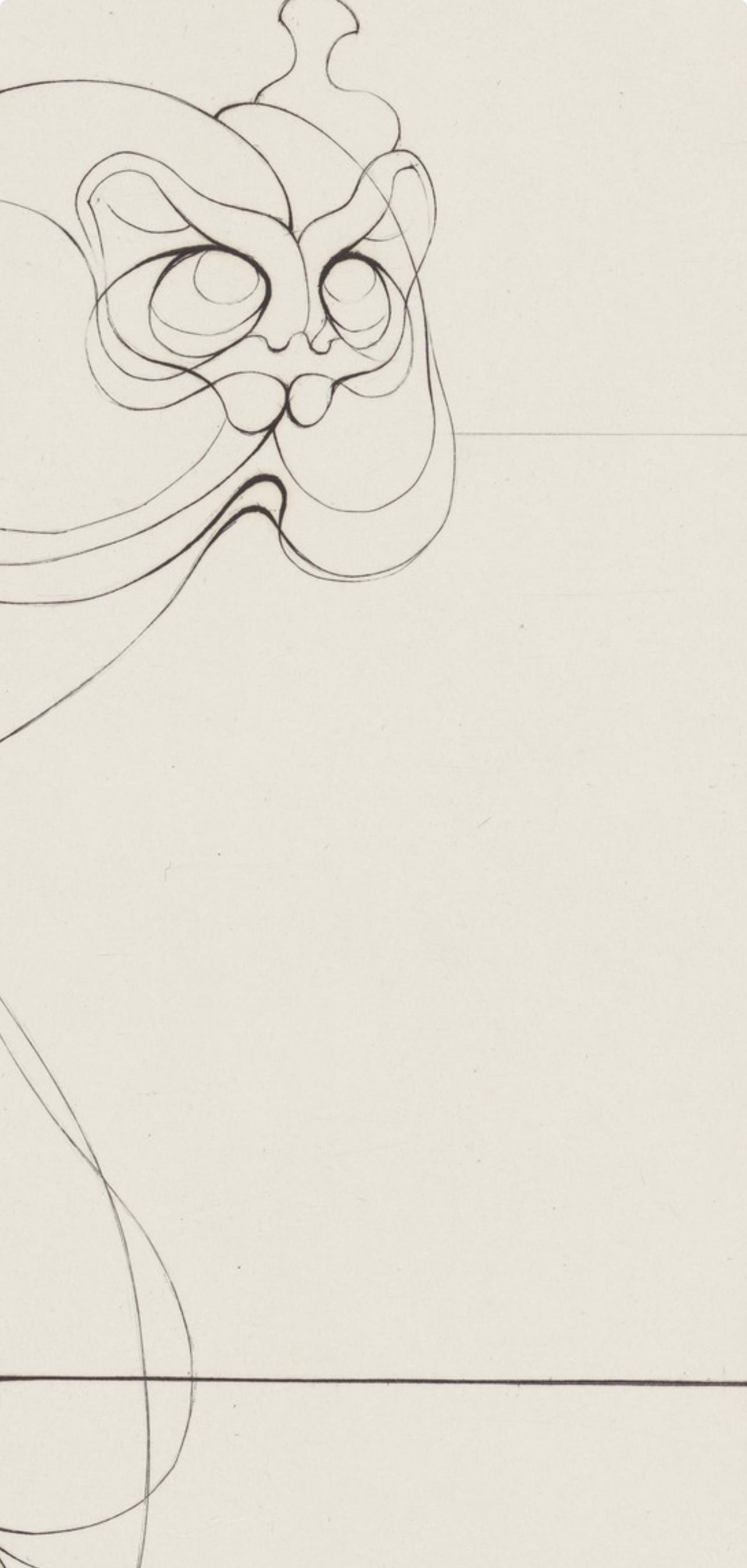 Hans Bellmer, Composition, Feuilles eparses, Limited Edition Etching - 4