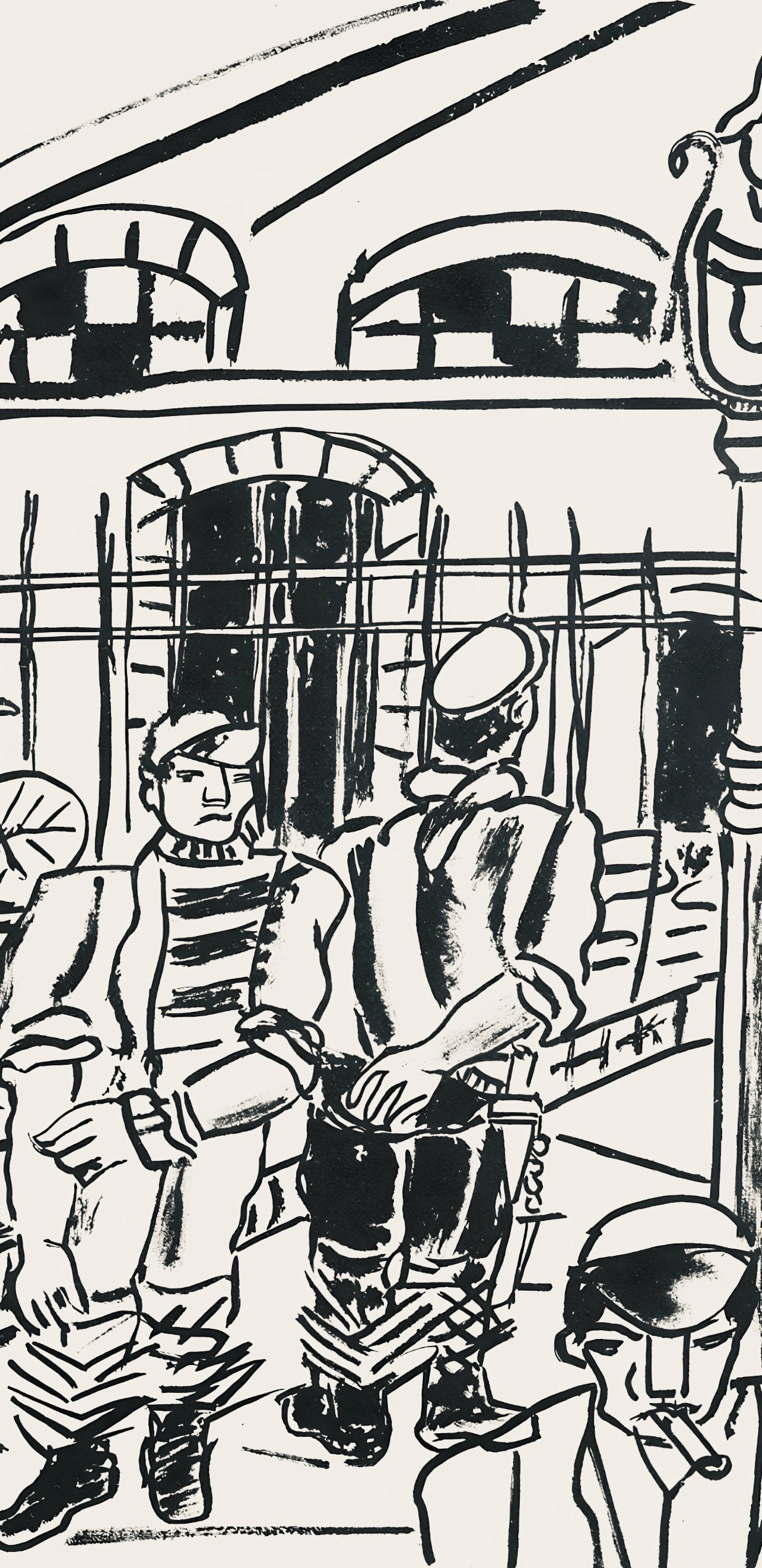 Fernand Leger, Composition, mes voyages - 4