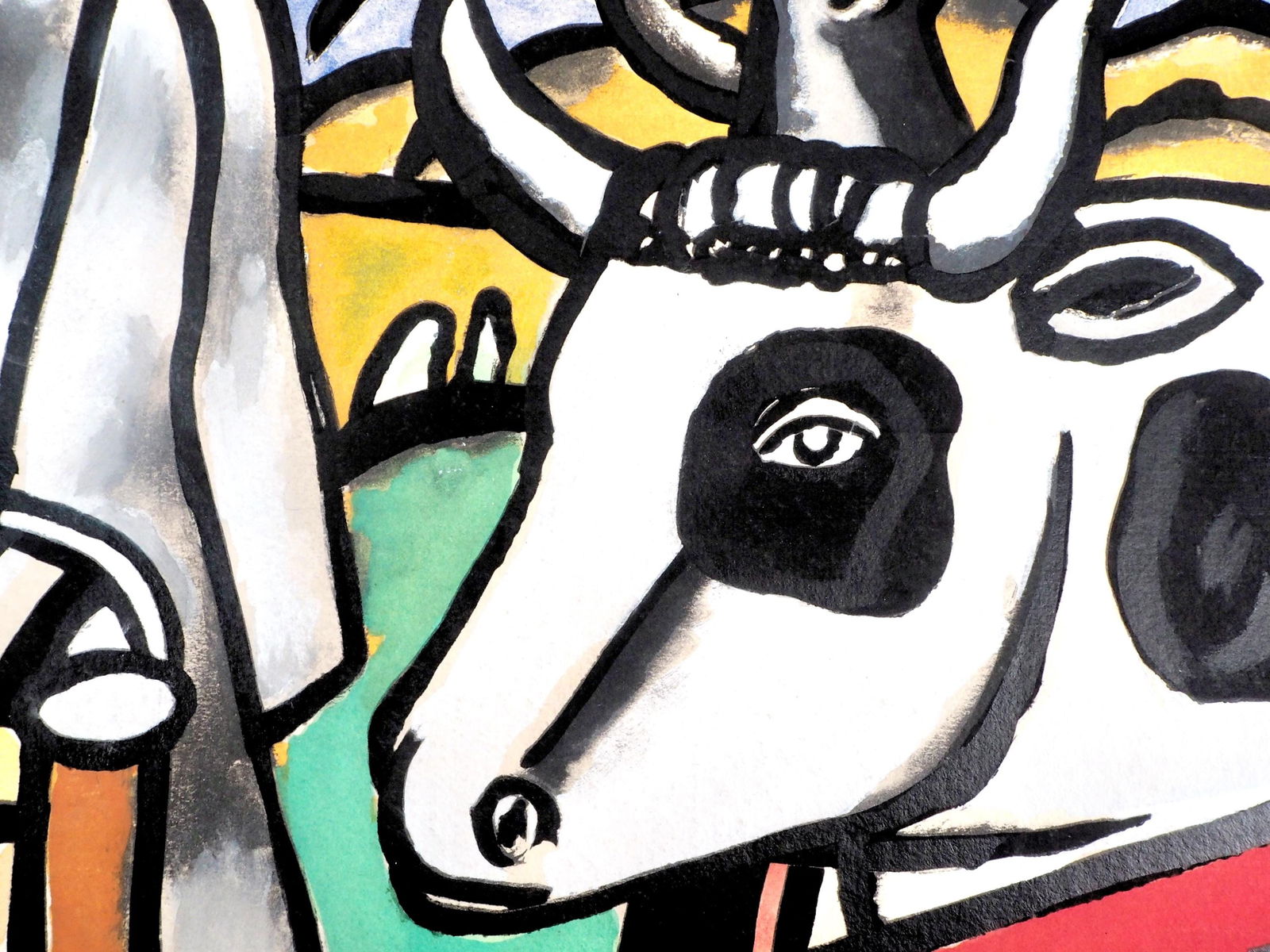 Fernand Leger, Composition, Contrastes, Limited Edition Lithograph - 2