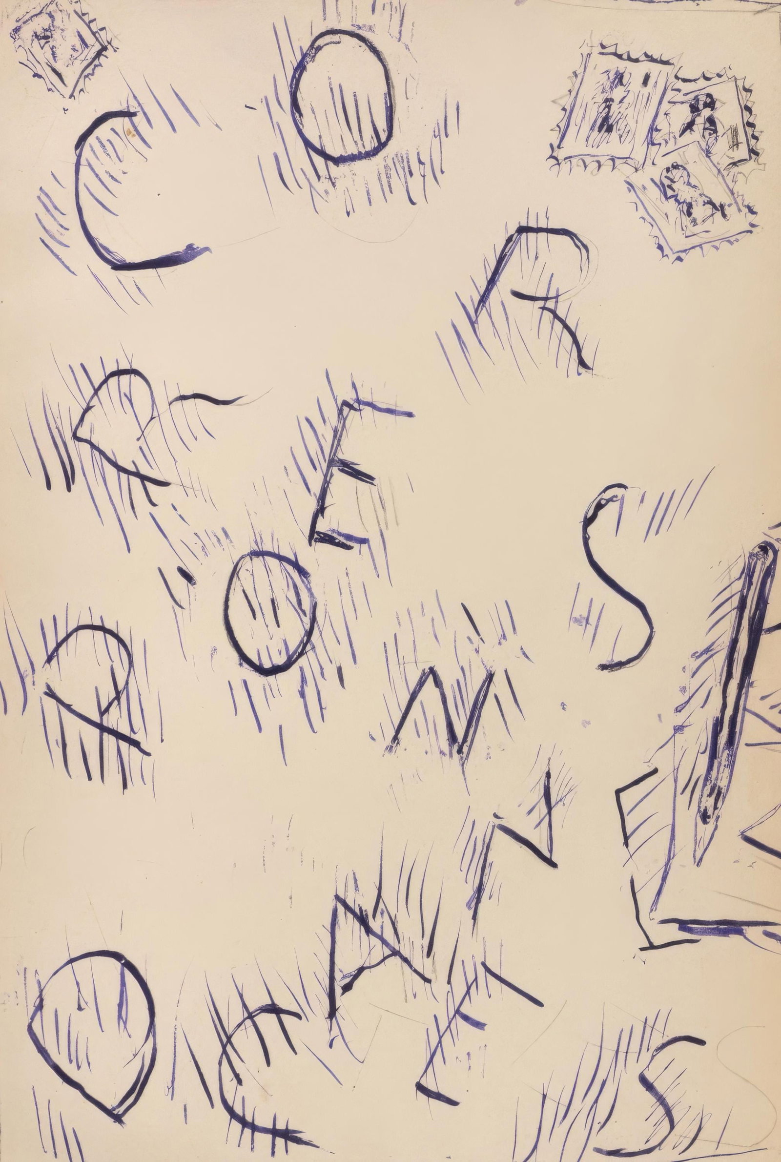 Pierre Bonnard, Untitled, from Correspondances, Limited Edition Lithograph, 1944: This exquisite lithograph by Pierre Bonnard (1867-1947), titled Sans titre (Untitled), from the album Pierre Bonnard, Correspondances, originates from the 1944 edition published by Editions de la Revu