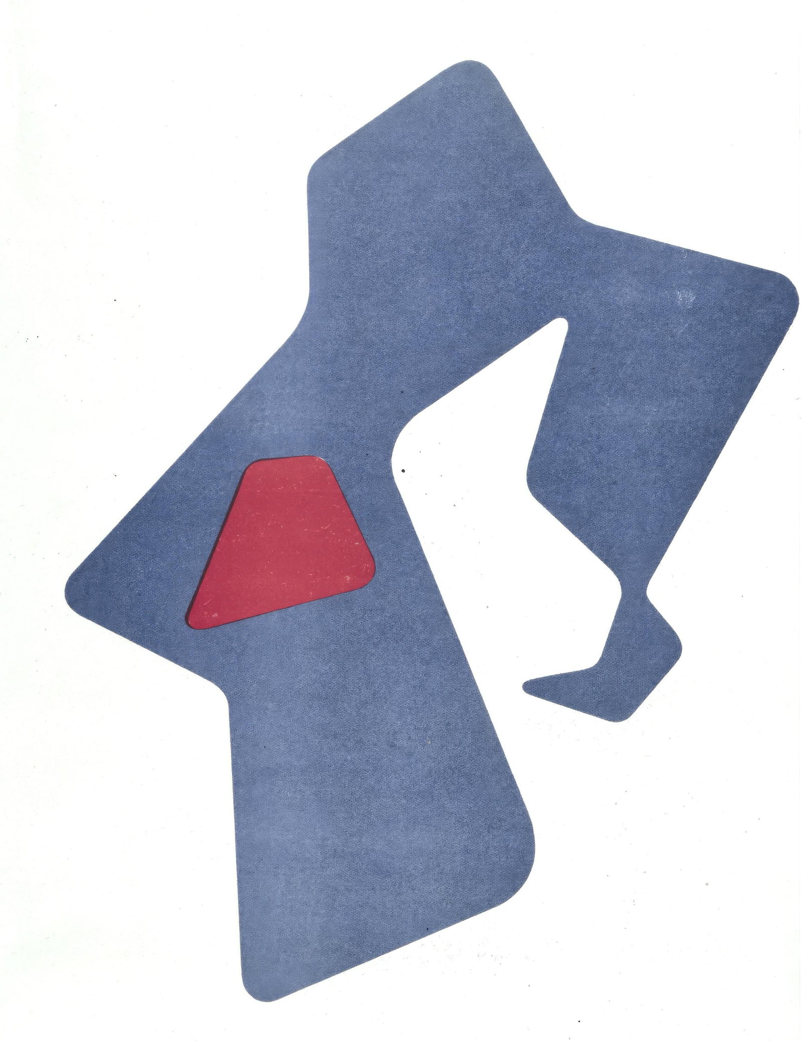 Hans Jean Arp, Form, from XXe siecle, Limited Edition Lithograph, 1951: This exquisite lithograph by Hans Jean Arp (1886-1966), titled Forme (Form), from the album XXe Siecle, Nouvelle serie, No. 1, 1951, originates from the 1951 edition published by Societe International