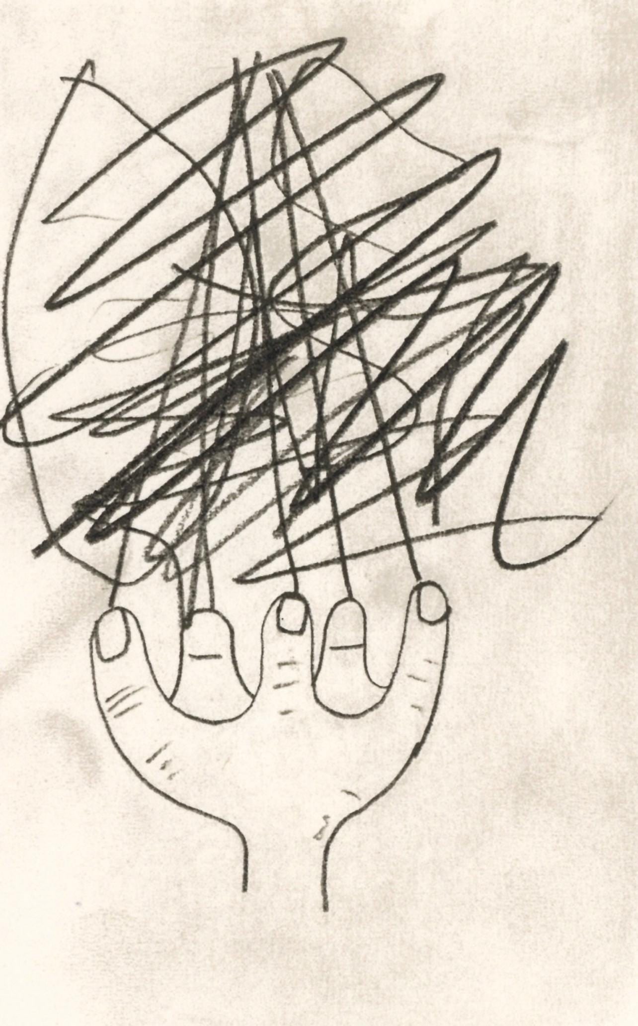 Pablo Picasso, Composition, Le Gout du Bonheur (Cramer 148; Bloch 2013), Limited Edition Mixed Media: Lithograph and silkscreen with grease crayon, lithographic tusche, lead pencil, charcoal on velin d'Arches paper. Paper size: 12.8 x 9.84 inches. Inscription: Unsigned and unnumbered, as issued.