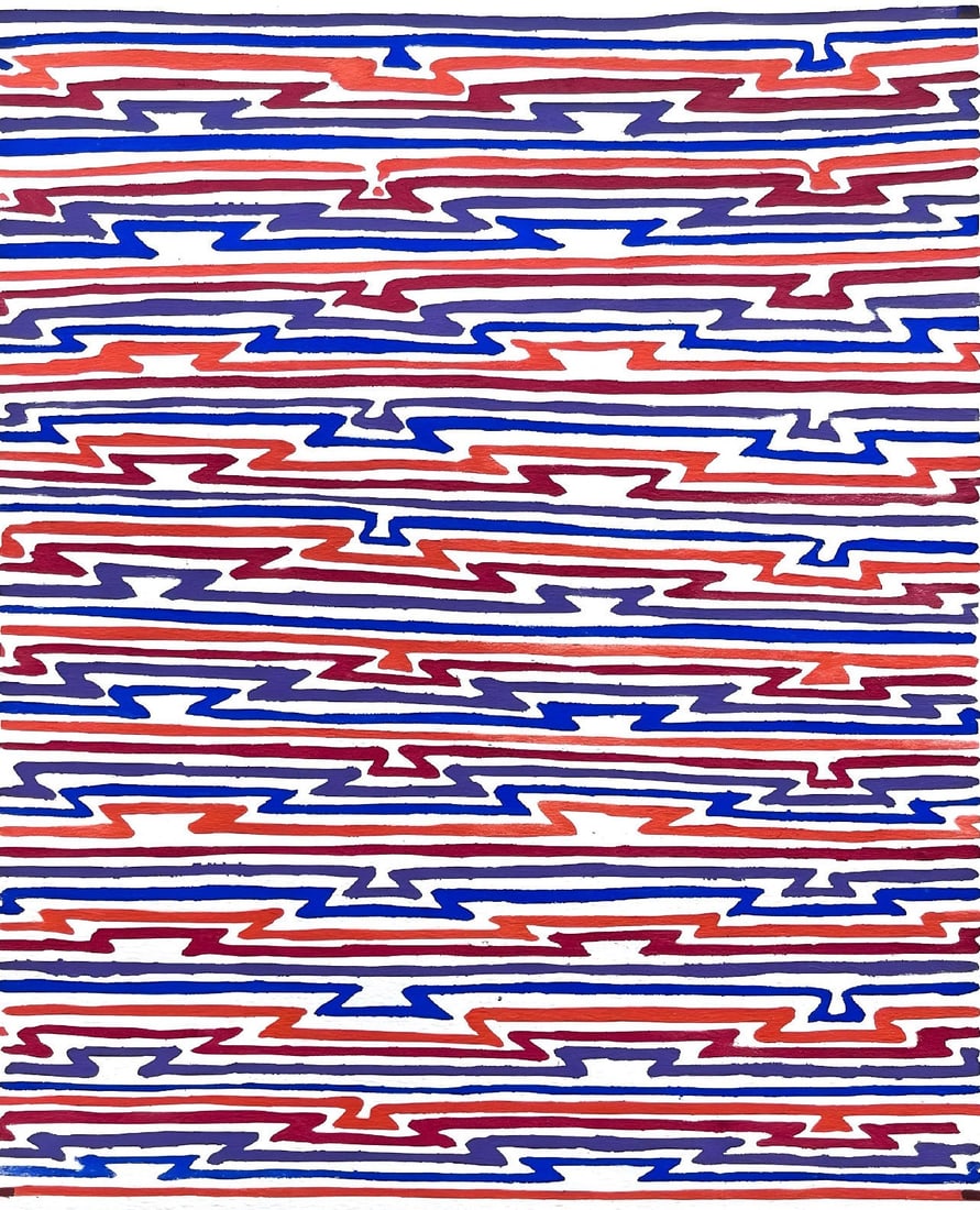 Sonia Delaunay, Planche No. 38, Compositions, couleurs, idees: Sonia Delaunay, Limited Edition: Colour stencil with dense gouache inks on velin paper. Unsigned and unnumbered with printed title-heading designed by Delaunay, upper left, as issued. Paper Size: 12.625 x 9.625 inches. Excellent