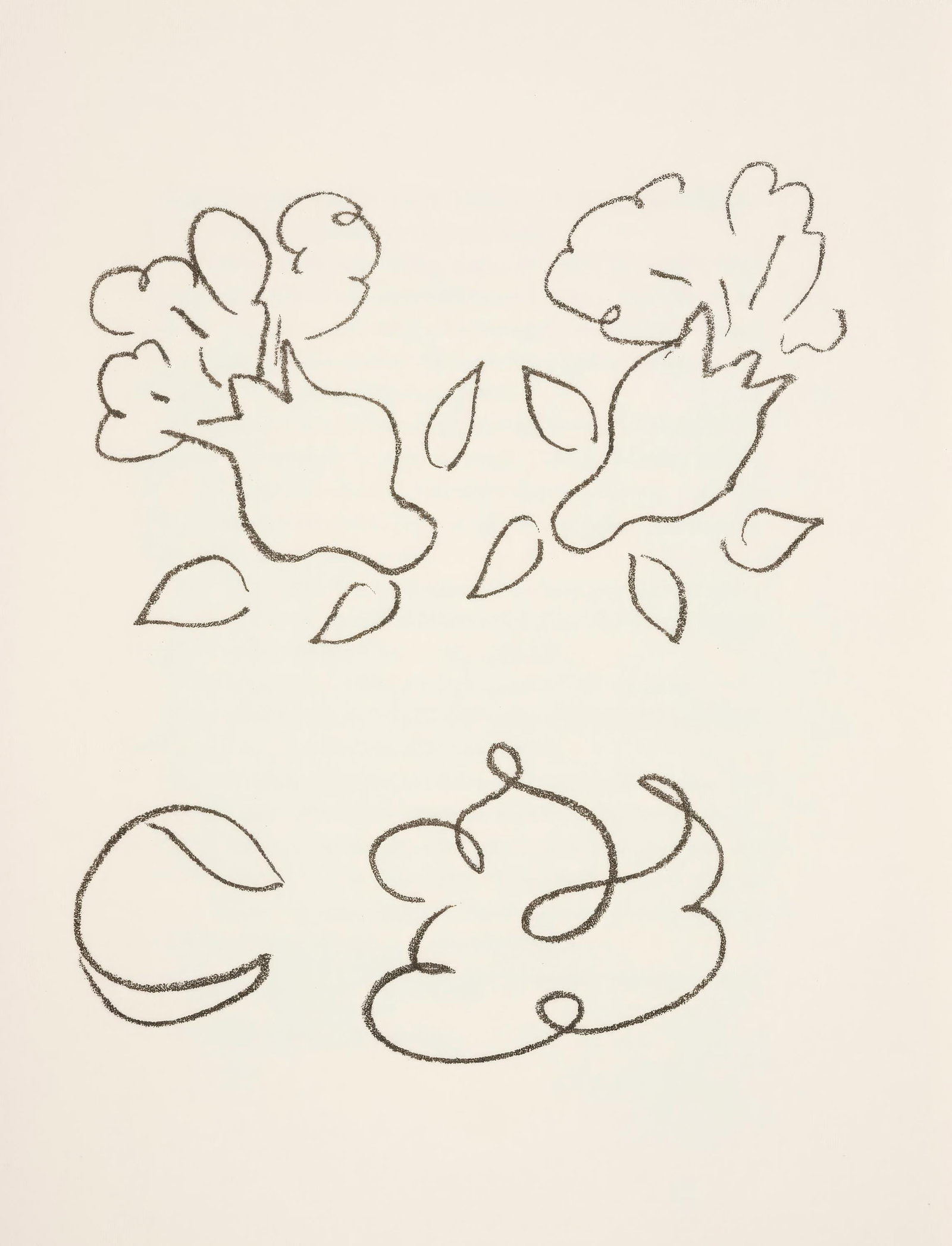 Henri Matisse, The Portuguese Nun, from Memories and Portraits of Artists, Limited Edition: This exquisite lithograph by Henri Matisse (1869-1954), titled La Religieuse Portugaise (The Portuguese Nun), originates from the 1972 edition published by Editions A. C. Mazo et Cie., Paris, in colla