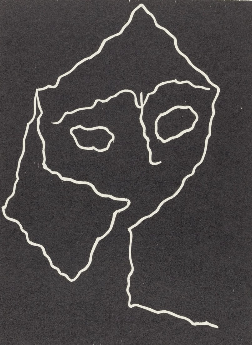 Hans Jean Arp, Composition (Arntz 148-175; Hagenbach A 25; Bolliger 54), Dreams and Projects,: Woodcut on velin d'Arches paper. Paper size: 11.25 x 8.875 inches. Excellent condition. Inscription: Unsigned and unnumbered, as issued. Notes: From the folio, Jean Arp, Dreams and Projects, 1951-1952