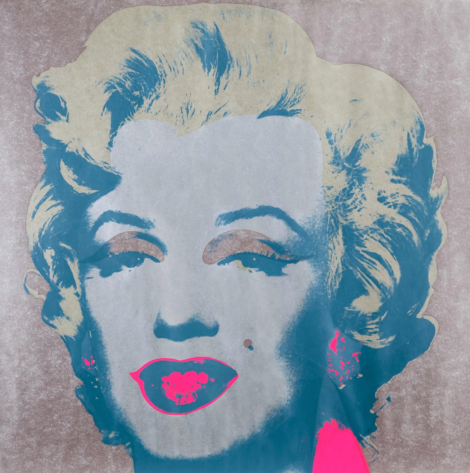 Andy Warhol, Marilyn Monroe, No.26, Official Edition, Sunday B. Morning, Silkscreen: Official edition, Andy Warhol, Sunday B. Morning, silkscreen on museum board. Paper Size: 36 x 36 inches. Excellent condition. Inscription: "published by Sunday B. Morning", and "fill in your own sign