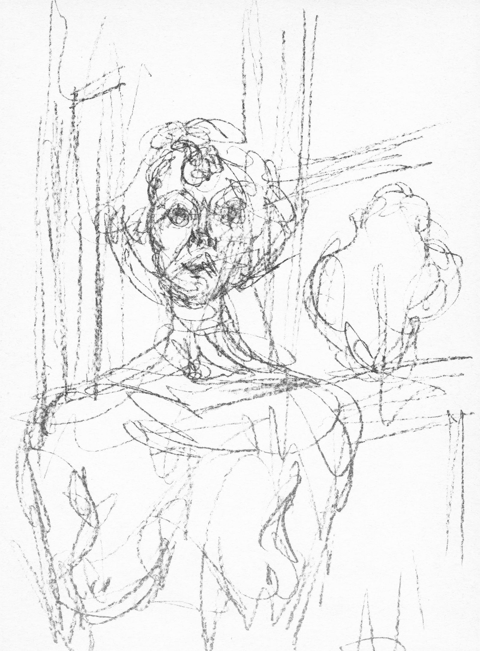Alberto Giacometti, Annette, from L'Atelier Mourlot, Limited Edition Lithograph, 1965: This exquisite lithograph by Alberto Giacometti (1901-1966), titled Annette (Annette), from the album Les Lithographies de L'Atelier Mourlot, Paris (The Lithographs of the Mourlot Workshop, Paris),