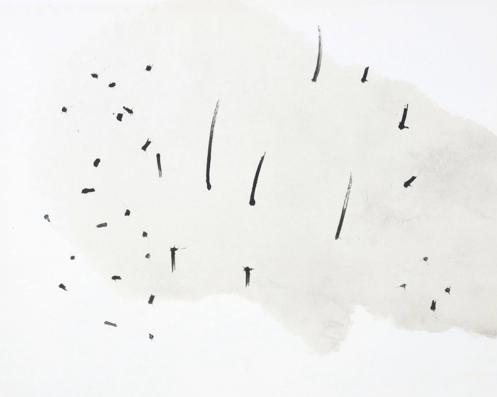 Joan Miro, Untitled, from Trace on the Water, Limited Edition Lithograph, 1963: This exquisite lithograph by Joan Miro (1893-1983), titled Sans titre (Untitled), from the album Trace sur l'eau (Trace on the Water), originates from the 1963 edition published by Maeght Editeur, Par