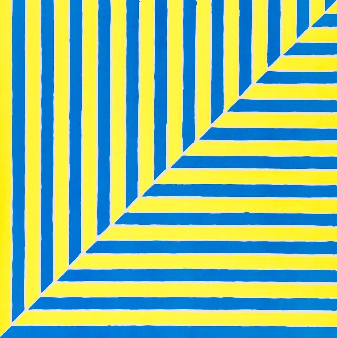 Frank Stella, Rabat (Axom 00), X + X, Ten Works by Ten Painters, Limited Edition Silkscreen (1 of 4)