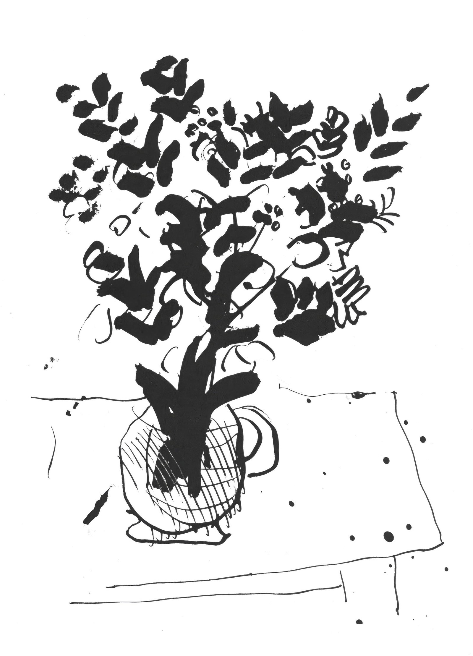 Marc Chagall, Untitled, from Derriere le miroir, Limited Edition Lithograph, 1972: This exquisite lithograph by Marc Chagall (1887-1985), titled Sans titre (Untitled), from the folio Derriere le miroir, No. 198, originates from the 1972 edition published by Maeght Editeur, Paris, an