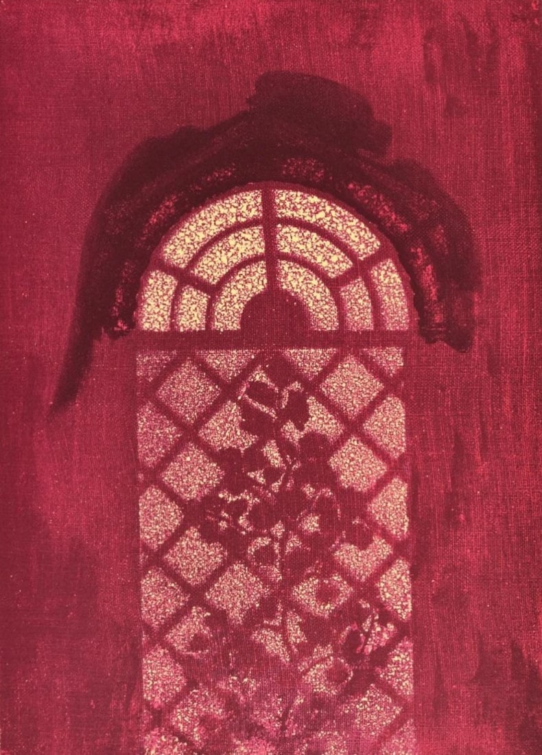 Max Ernst, Judith, Tragodie in drei Akten, Limited Edition Lithograph: Lithograph on velin d'Arches paper. Paper size: 16.1 x 11 inches. Excellent condition. Unsigned and unnumbered, as issued. Notes: From the album, Judith, Tragodie in Drei Akten, Lithographien von Max