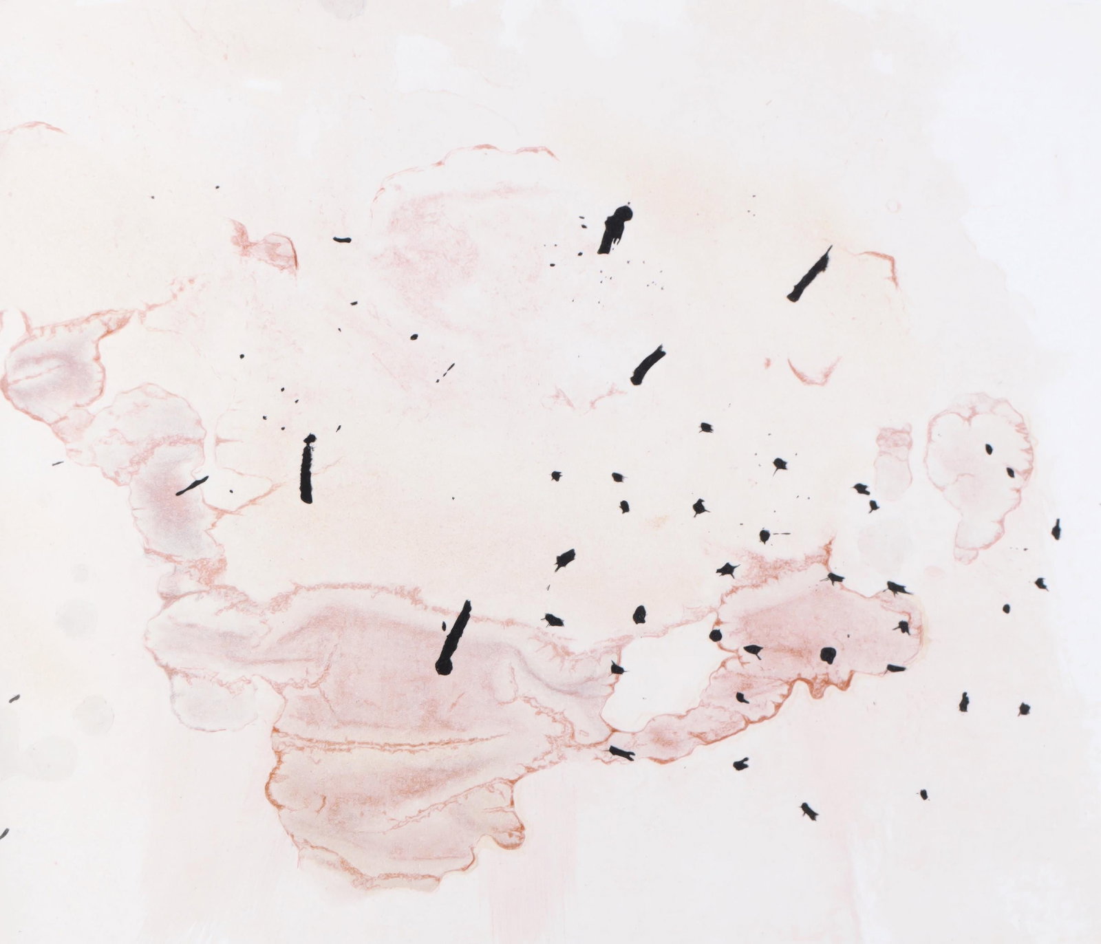 Joan Miro, Untitled, from Trace on the Water, Limited Edition Lithograph, 1963: This exquisite lithograph by Joan Miro (1893-1983), titled Sans titre (Untitled), from the album Trace sur l'eau (Trace on the Water), originates from the 1963 edition published by Maeght Editeur, Par