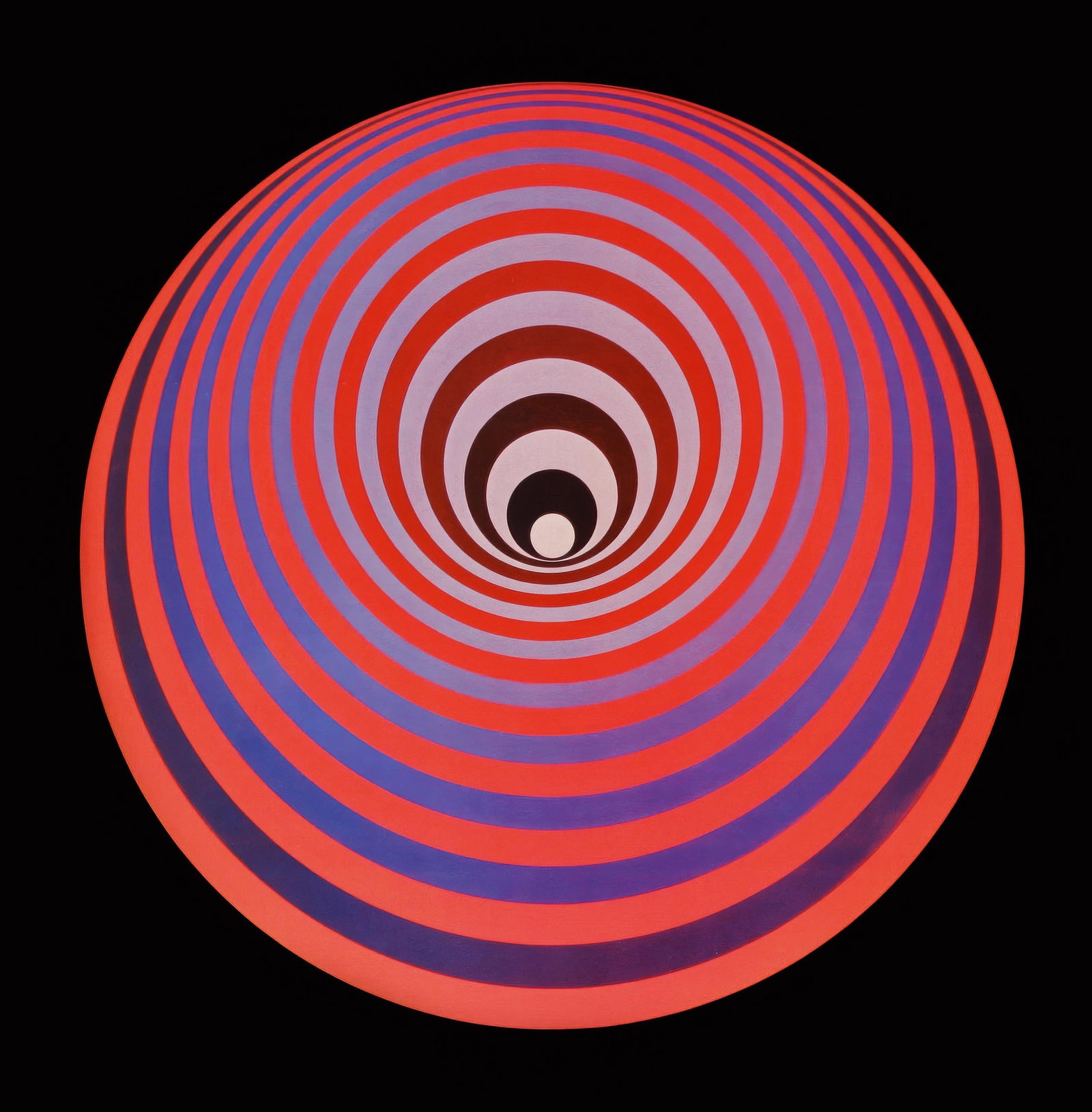 Victor Vasarely, Oervegn, from Progressions III, Original Edition Heliogravure, 1972 (1 of 4)