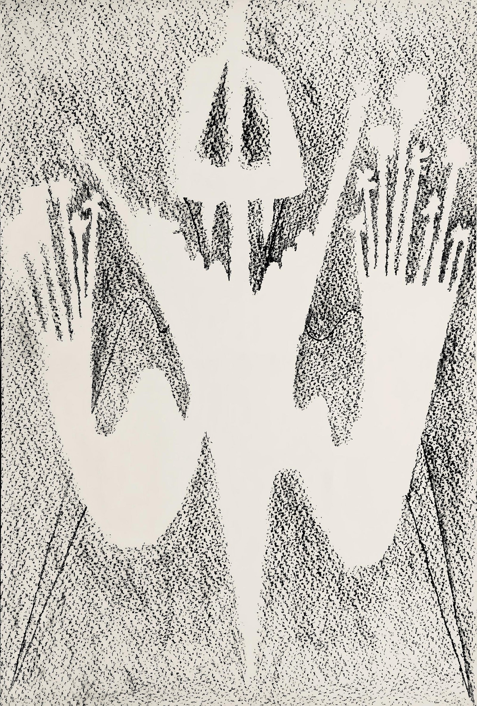 Wifredo Lam ????, Composition, Suites no3, Limited Edition Lithograph: Lithograph on velin paper. Paper size: 11.2 x 9.55 inches. Excellent condition. Inscription: Unsigned and unnumbered, as issued. Notes: From the folio, Suites no3, 1963. Published by Galerie Krugier e