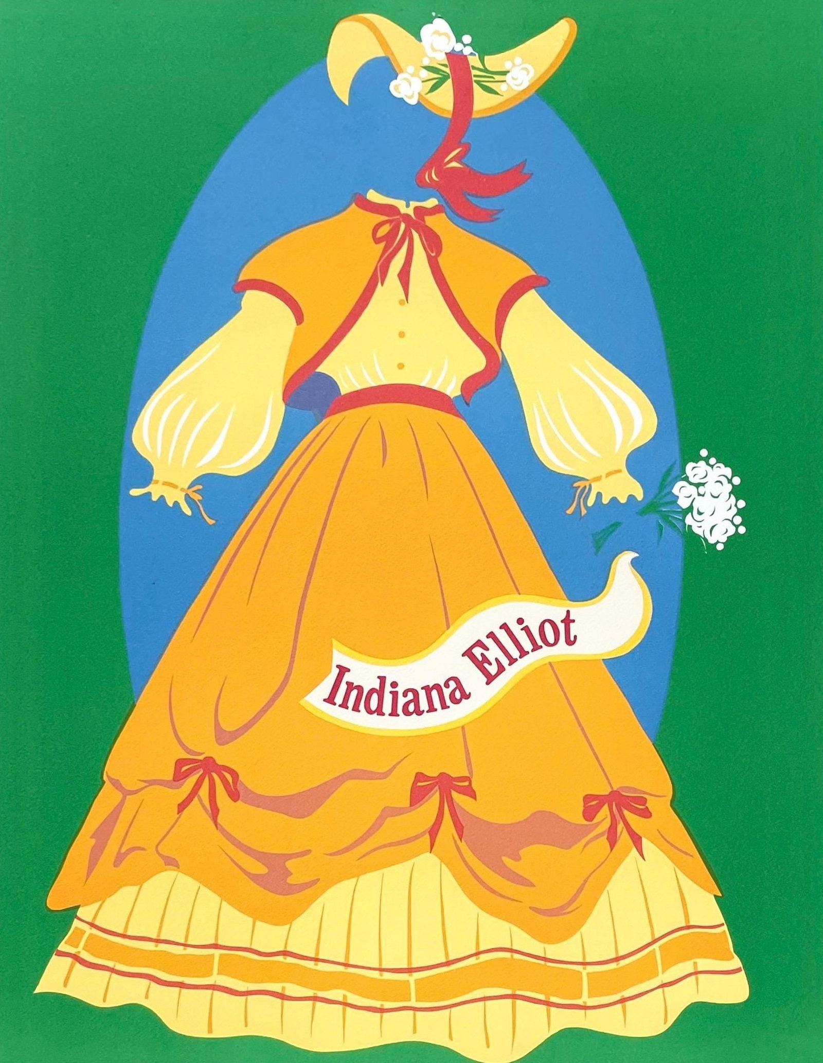 Robert Indiana, Indiana Elliot (Sheehan 96-108), Mother of Us All, Limited Edition Silkscreen (1 of 4)