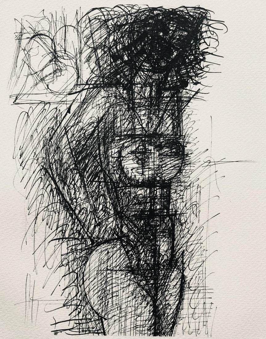 Marcel Gromaire, Composition, Gromaire, Limited Edition Lithograph: Lithograph on velin du Canson & Montgolfier Vidalon-Les-Annonay paper. Paper size: 12.5 x 9.75 inches. Excellent condition. Unsigned and unnumbered, as issued. Notes: From the album, Gromaire, 1949. P