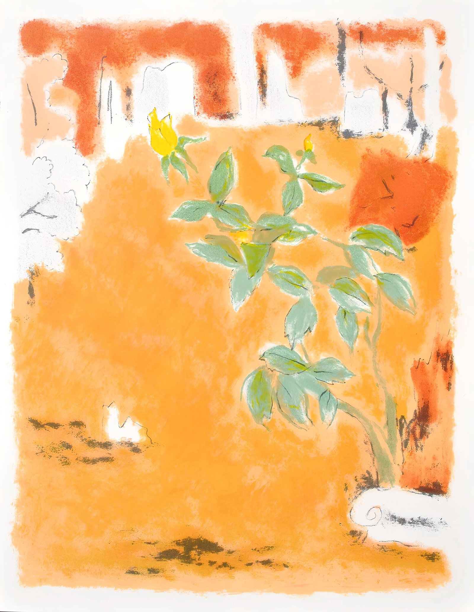 Jules Cavailles, Composition, Œuvres completes d'Albert Camus, Limited Edition Lithograph (1 of 4)