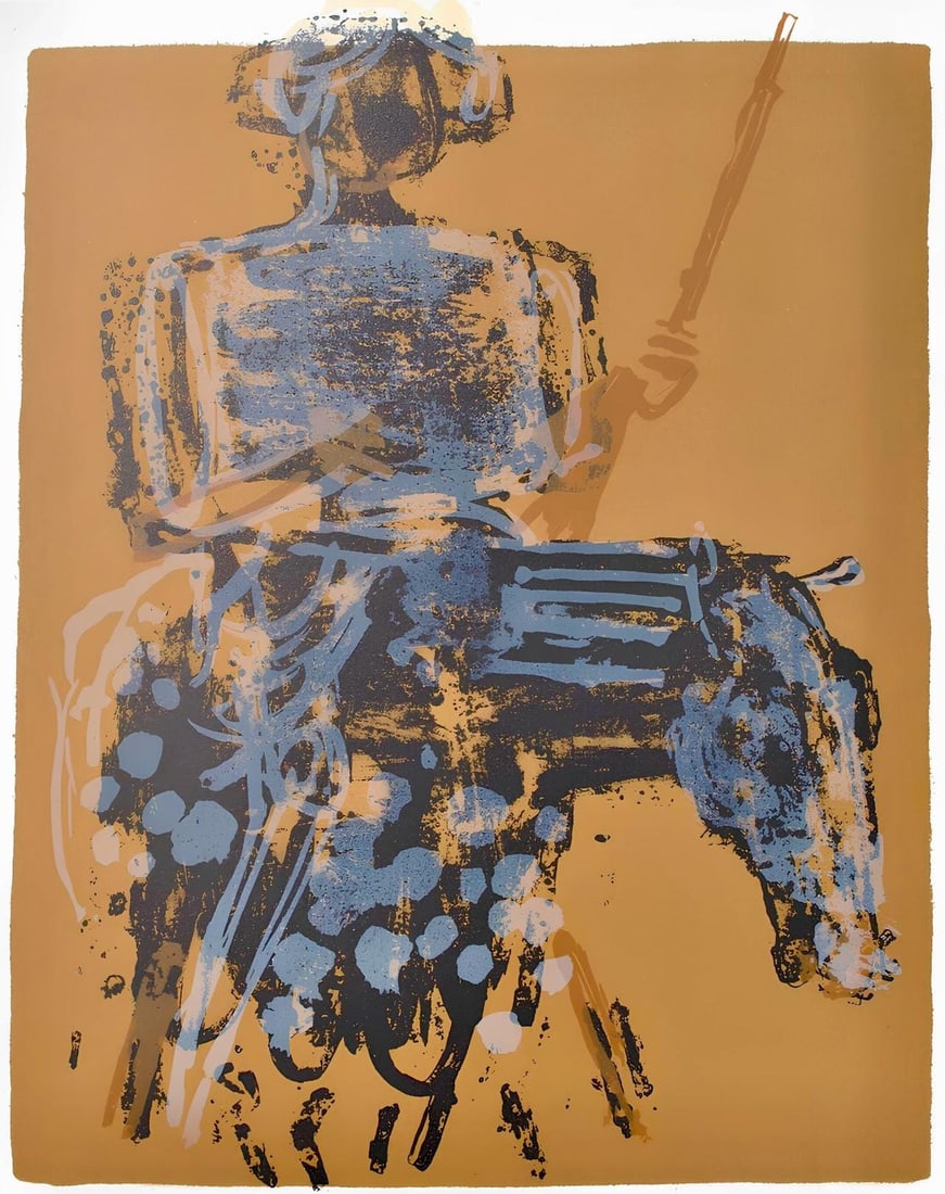 Paul Guiramand, Composition, Œuvres completes d'Albert Camus, Limited Edition Lithograph (1 of 4)