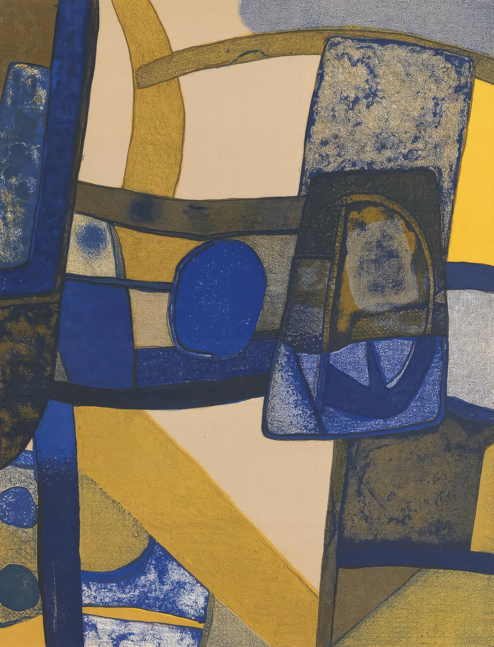 Maurice Esteve, Alalito, from Memories and Portraits of Artists, Limited Edition Lithograph, 1972 (1 of 4)