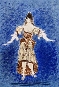 Georges Braque, Les Facheux (Mourlot 106), Regards sur Paris, Limited Edition Lithograph