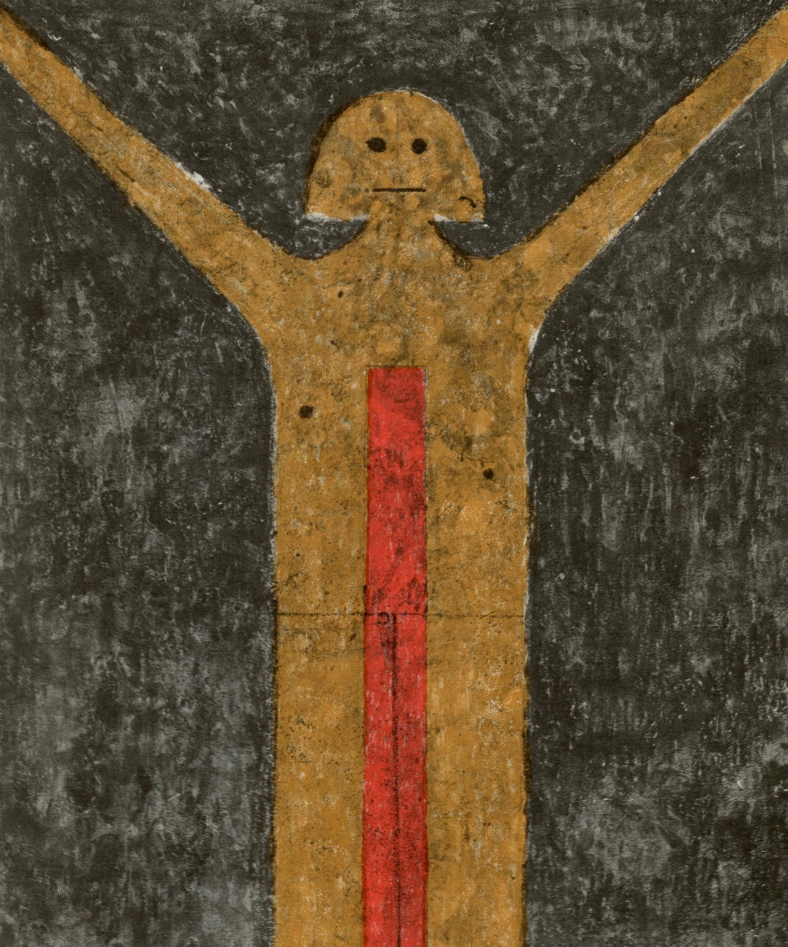 Rufino Tamayo, Man, from Ediciones Poligrafa, Limited Edition Lithograph, 1979: This exquisite lithograph by Rufino Tamayo (1899-1991), titled Hombre (Man), from the album Ediciones Poligrafa, Barcelona - Redfern Gallery, London, originates from the 1979 edition published by Edic