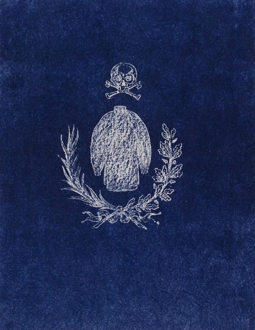 Max Ernst, Composition (Spies/Leppien 218), La Ballade du Soldat, Limited Edition Lithograph: Lithograph on velin d'Arches paper. Paper size: 21.875 x 15 inches. Excellent condition. Unsigned and unnumbered, as issued. Notes: From the folio, La Ballade du Soldat, 34 Lithographies Originales de