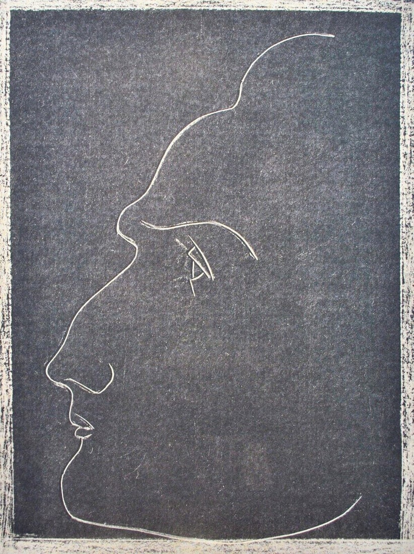 Henri Matisse, Henry de Montherlant, Portraits par Henri Matisse, Limited Edition Heliogravure (1 of 4)