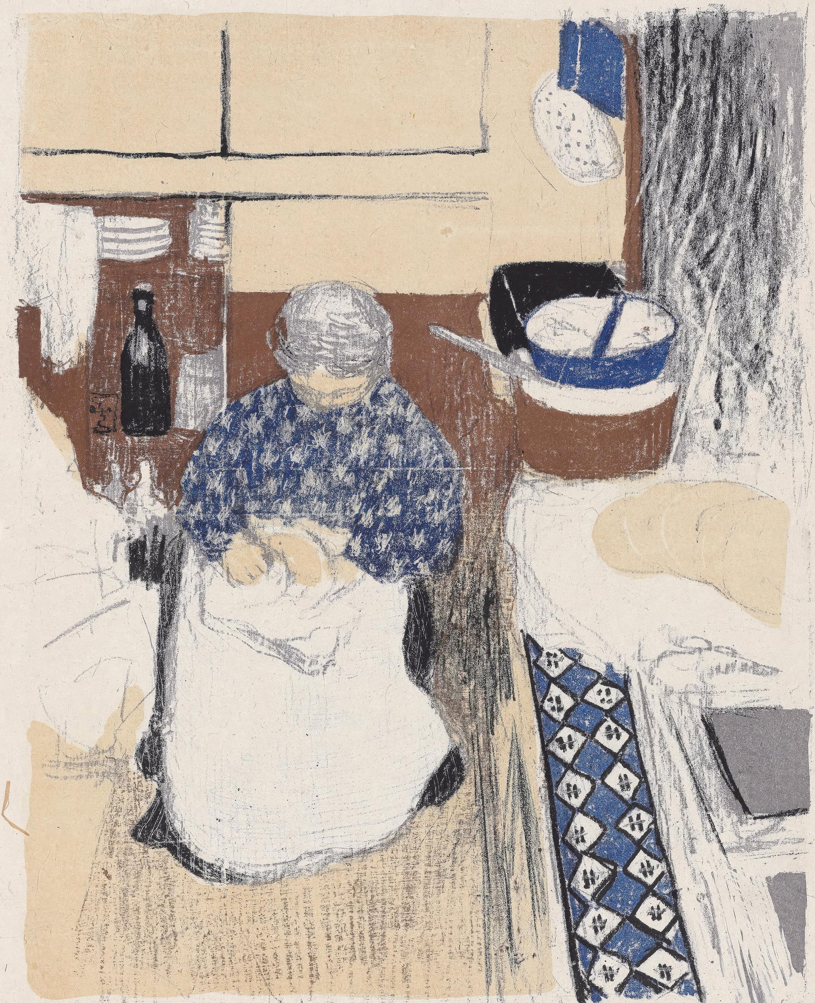 Jean-Edouard Vuillard, The Cook, from The Graphic Work of Vuillard, Limited Edition Lithograph, 1948 (1 of 4)