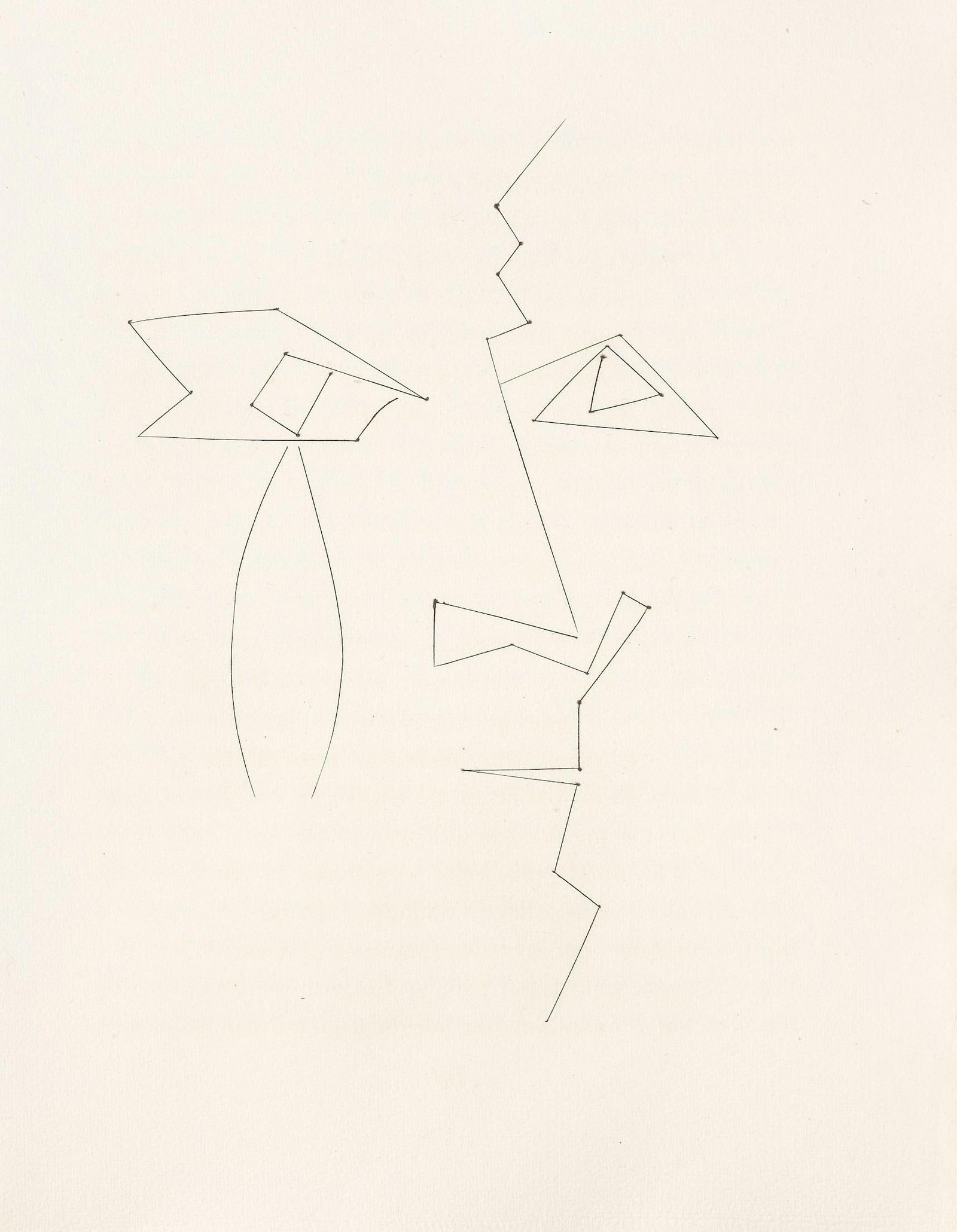 Pablo Picasso, Untitled, from Carmen, Limited Edition Engraving, 1949: This exquisite engraving by Pablo Picasso (1881-1973), titled Sans titre (Untitled), from the folio Picasso, Carmen (Picasso, Carmen), originates from the 1949 edition published by La Bibliotheque Fra