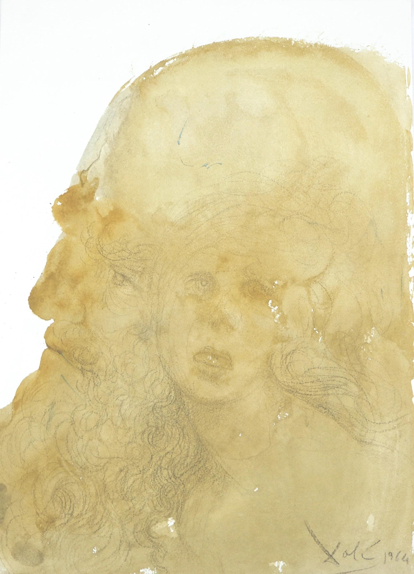 Salvador Dali, Composition (Michler/Lopsinger 1600; Field 69-3), Biblia Sacra, Limited Edition (1 of 4)