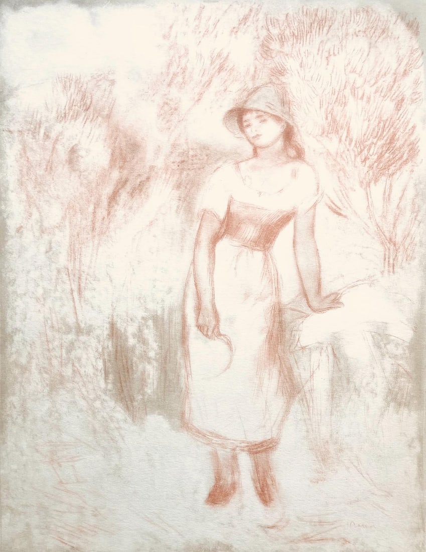 Pierre-Auguste Renoir, Composition, Seize Aquarelles et Sanguines de Renoir, Limited Edition (1 of 4)