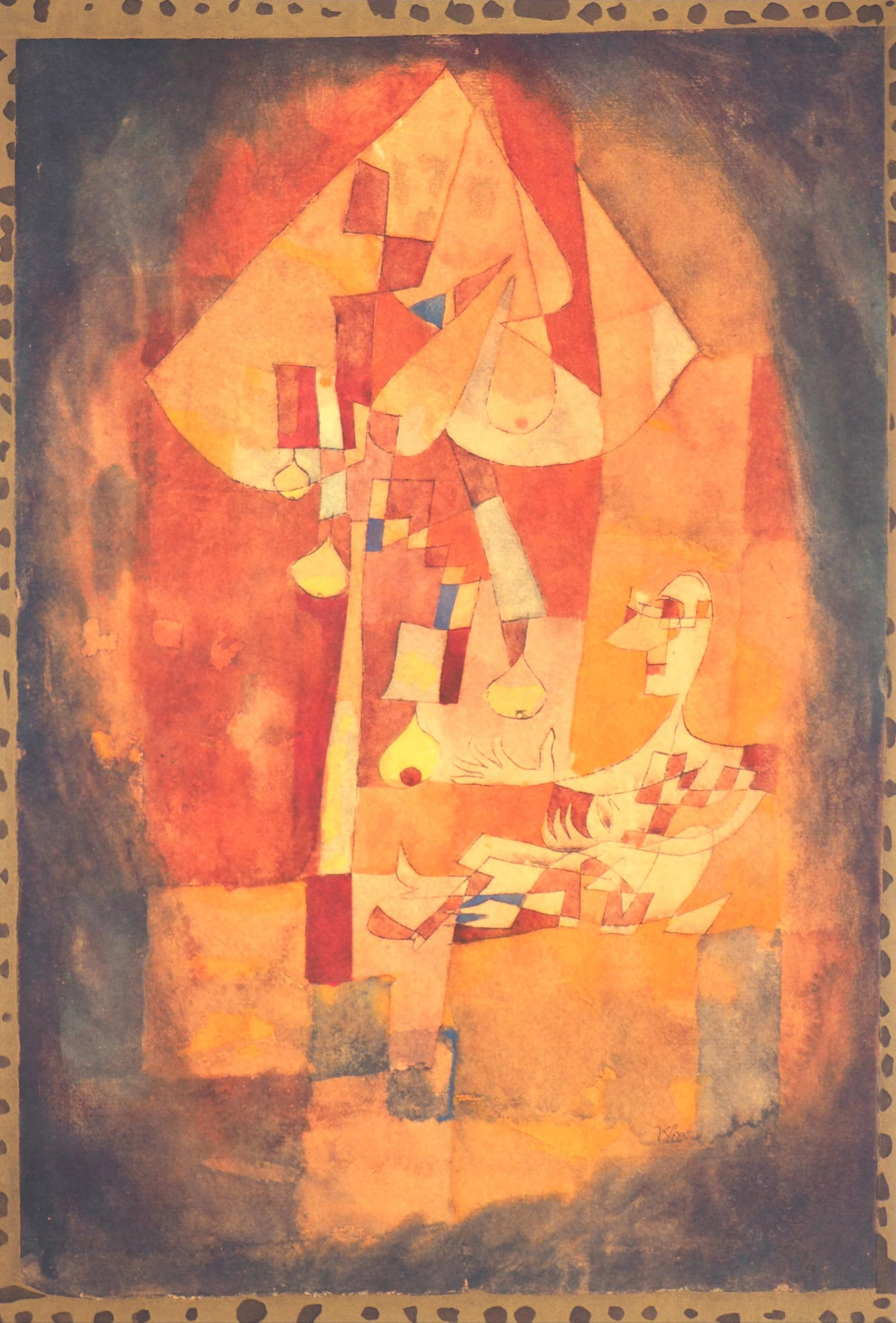 Paul Klee, Der Man water dem Birnbasm, 12 aquarelles, Limited Edition Lithograph and Pochoir, 1964 (1 of 4)