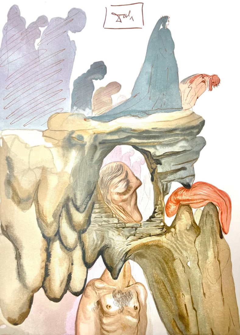 Salvador Dali, Holle XXII (Michler/Lopsinger 1039-1138; Field 189-200), Die Gottliche Komodie, (1 of 4)