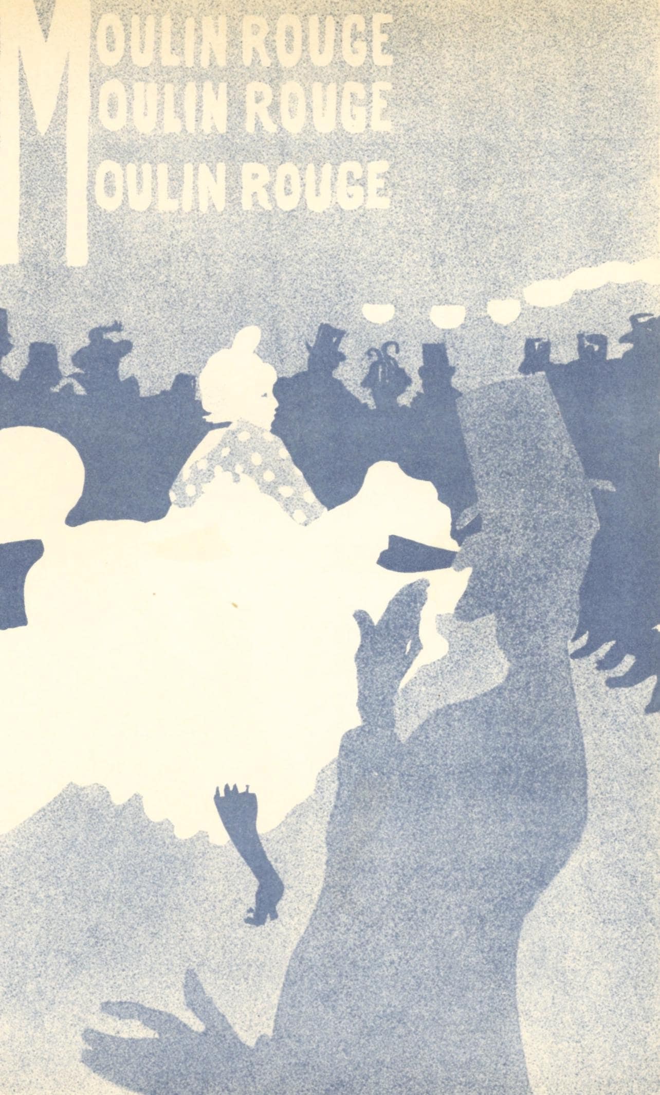 Henri de Toulouse-Lautrec, Moulin Rouge, La Goulue, decomposition, Les Affiches De Toulouse-Lautrec,: Lithograph on grand velin Filigrane a sa marque paper. Paper size: 12.5 x 9.75 inches; image size: 12.2 x 7.87 inches. Excellent condition. Inscription: Unsigned and unnumbered, as issued. Notes: From