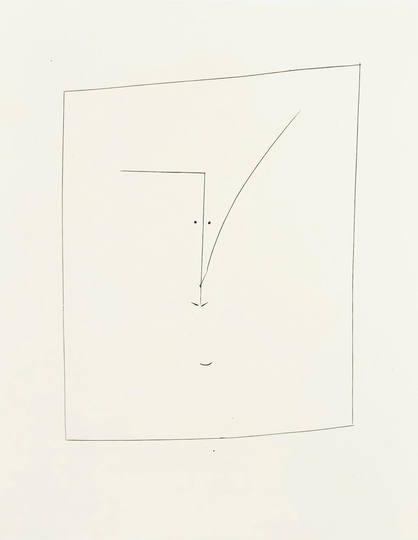 Pablo Picasso, Untitled, from Carmen, Limited Edition Engraving, 1949: This exquisite engraving by Pablo Picasso (1881-1973), titled Sans titre (Untitled), from the folio Picasso, Carmen (Picasso, Carmen), originates from the 1949 edition published by La Bibliotheque Fra