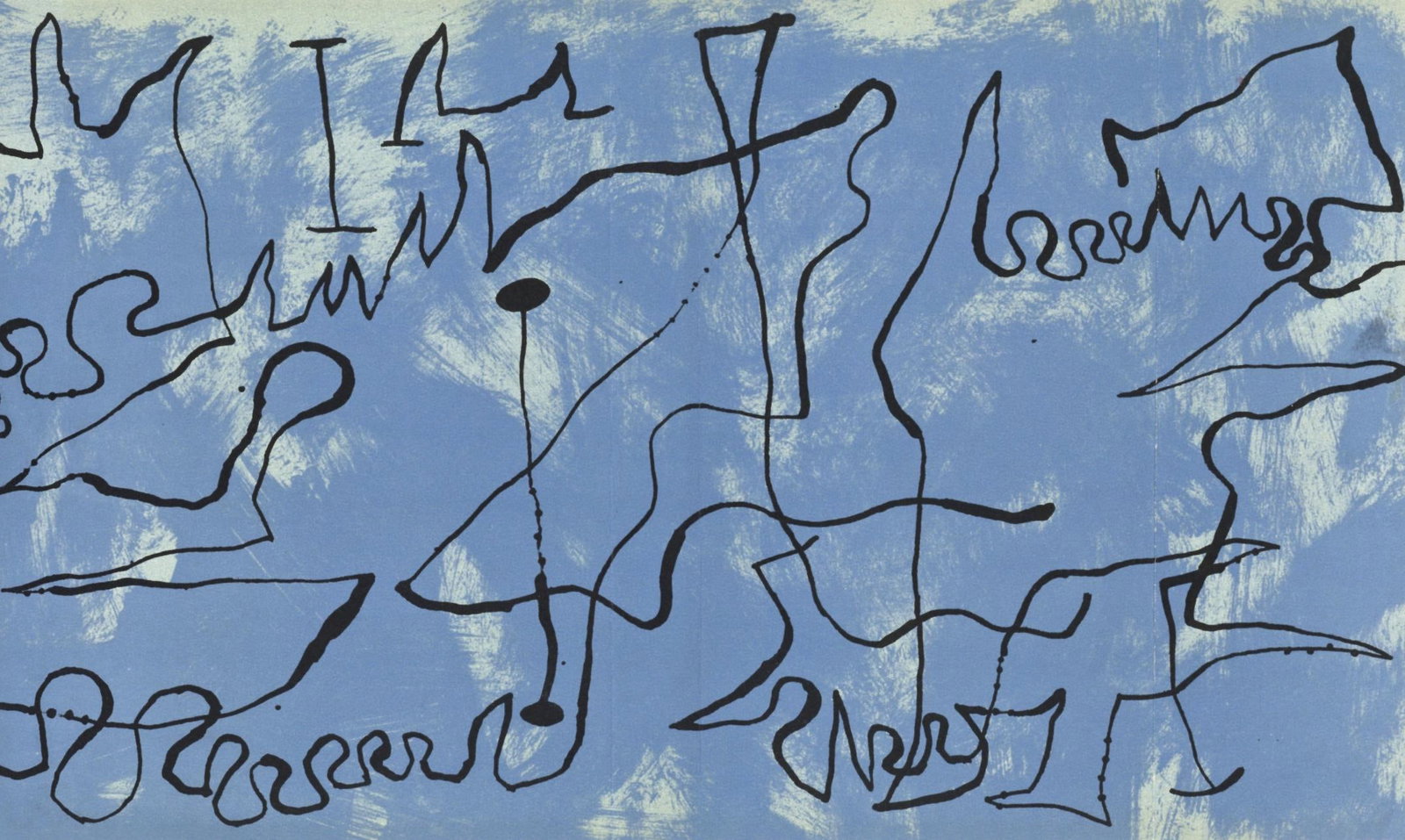 Joan Miro, Composition (Cramer 39), Joan Miro, Limited Edition Lithograph (1 of 4)