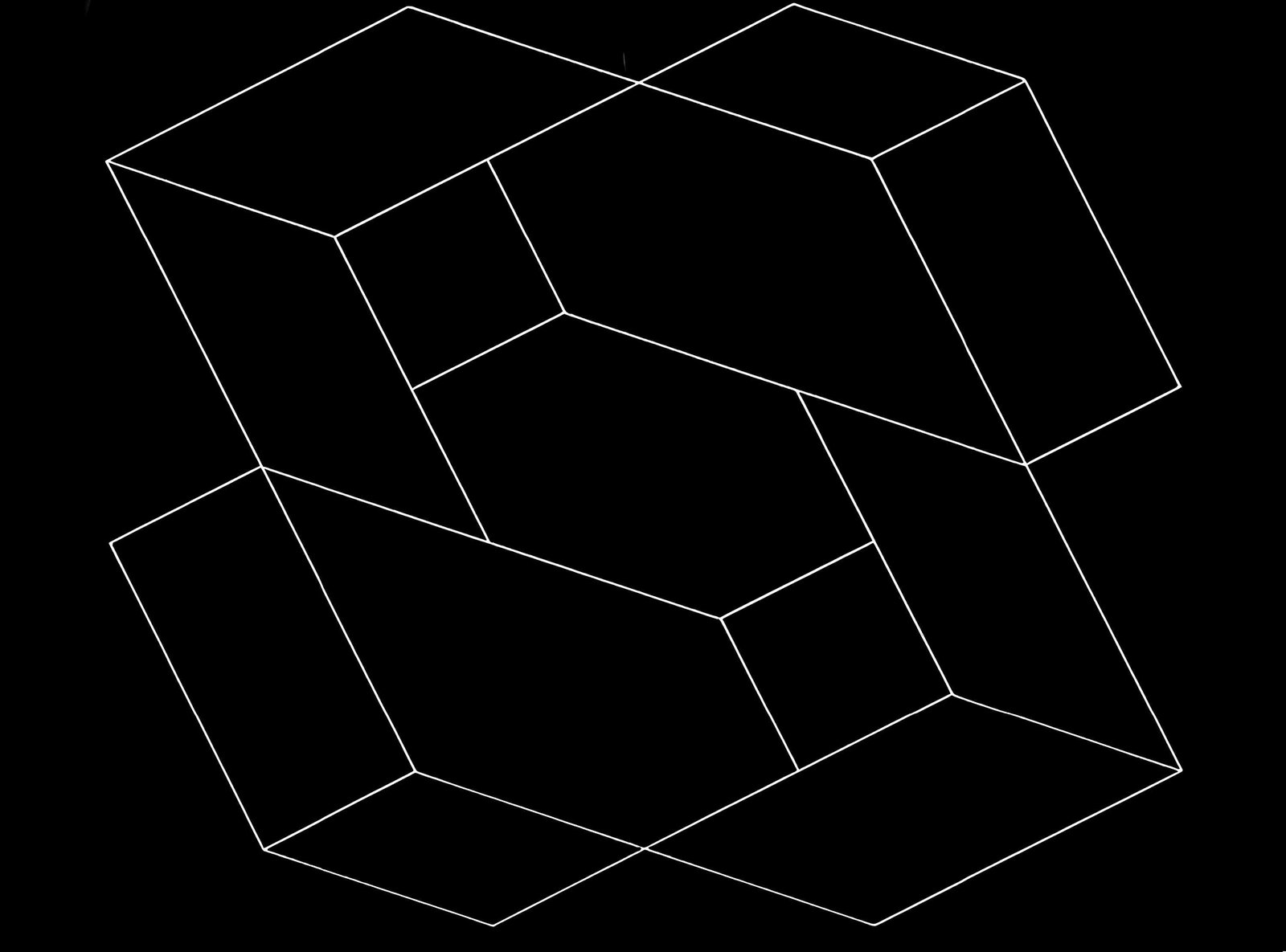 Josef Albers, Composition, Josef Albers Zeichnungen Drawings, Limited Edition Lithograph: Lithograph on smooth velin paper. Paper Size: 9.5 x 12.5 inches. Excellent condition. Inscription: Unsigned and unnumbered, as issued. Notes: From the folio, Josef Albers Zeichnungen Drawings, 1956. P