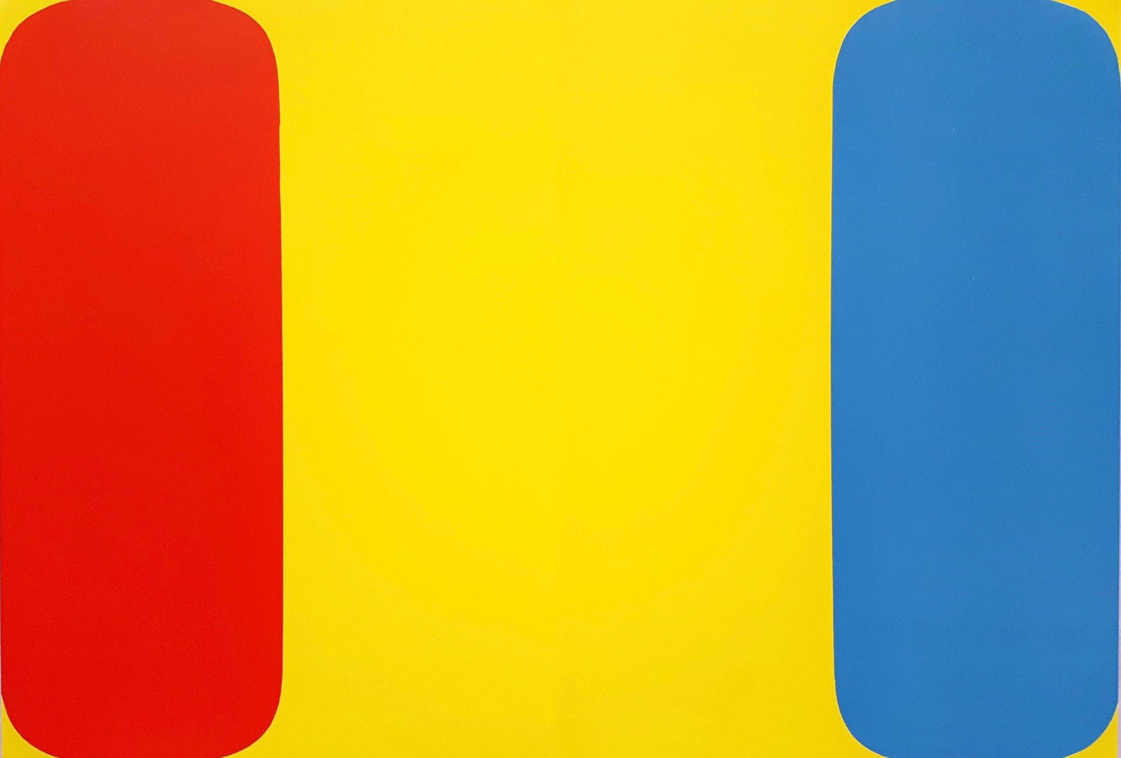 Ellsworth Kelly, Composition (Axsom Ib), Derriere le miroir, Limited Edition Lithograph: Lithograph on velin paper. Paper Size: 15 x 22 inches, with centerfold, as issued. Inscription: Unsigned and unnumbered, as issued. Catalogue raisonne references: Axsom, Richard H., and Ellsworth Kell